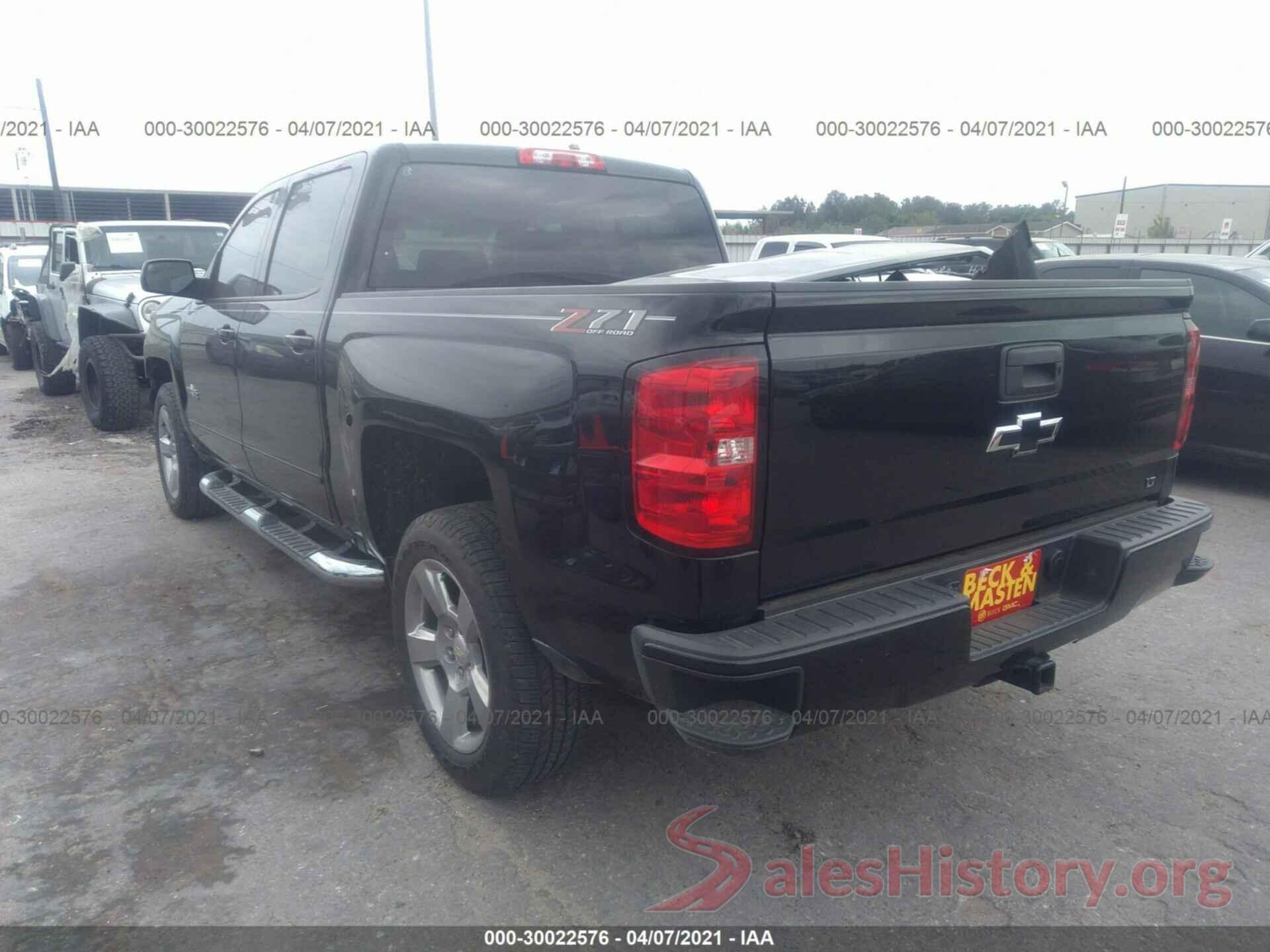 3GCUKREC7JG560288 2018 CHEVROLET SILVERADO 1500