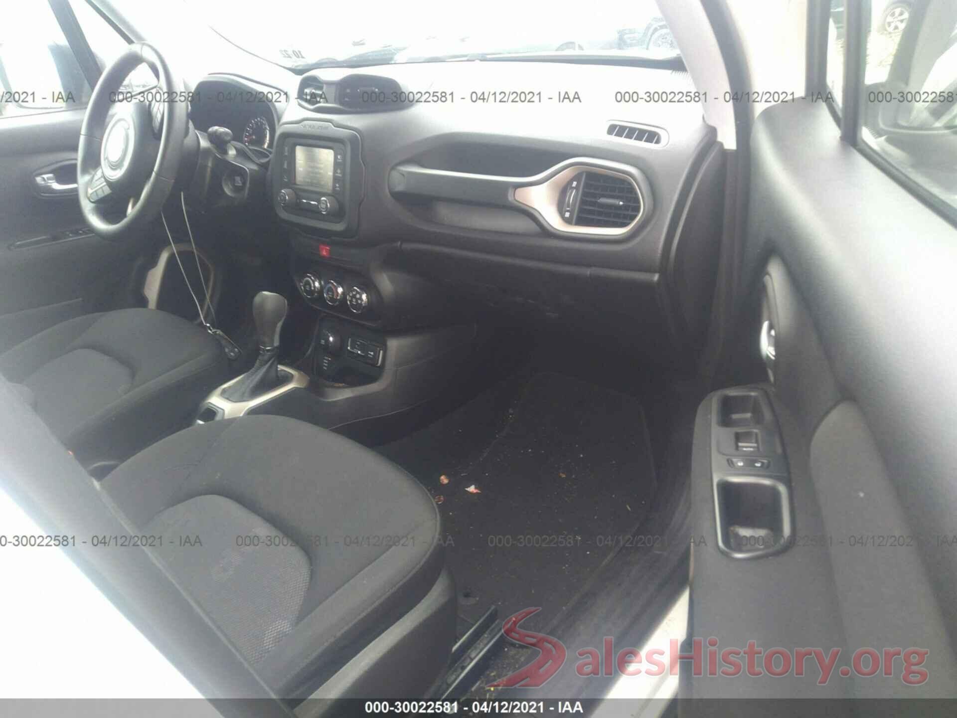 ZACCJBAB4HPG00886 2017 JEEP RENEGADE