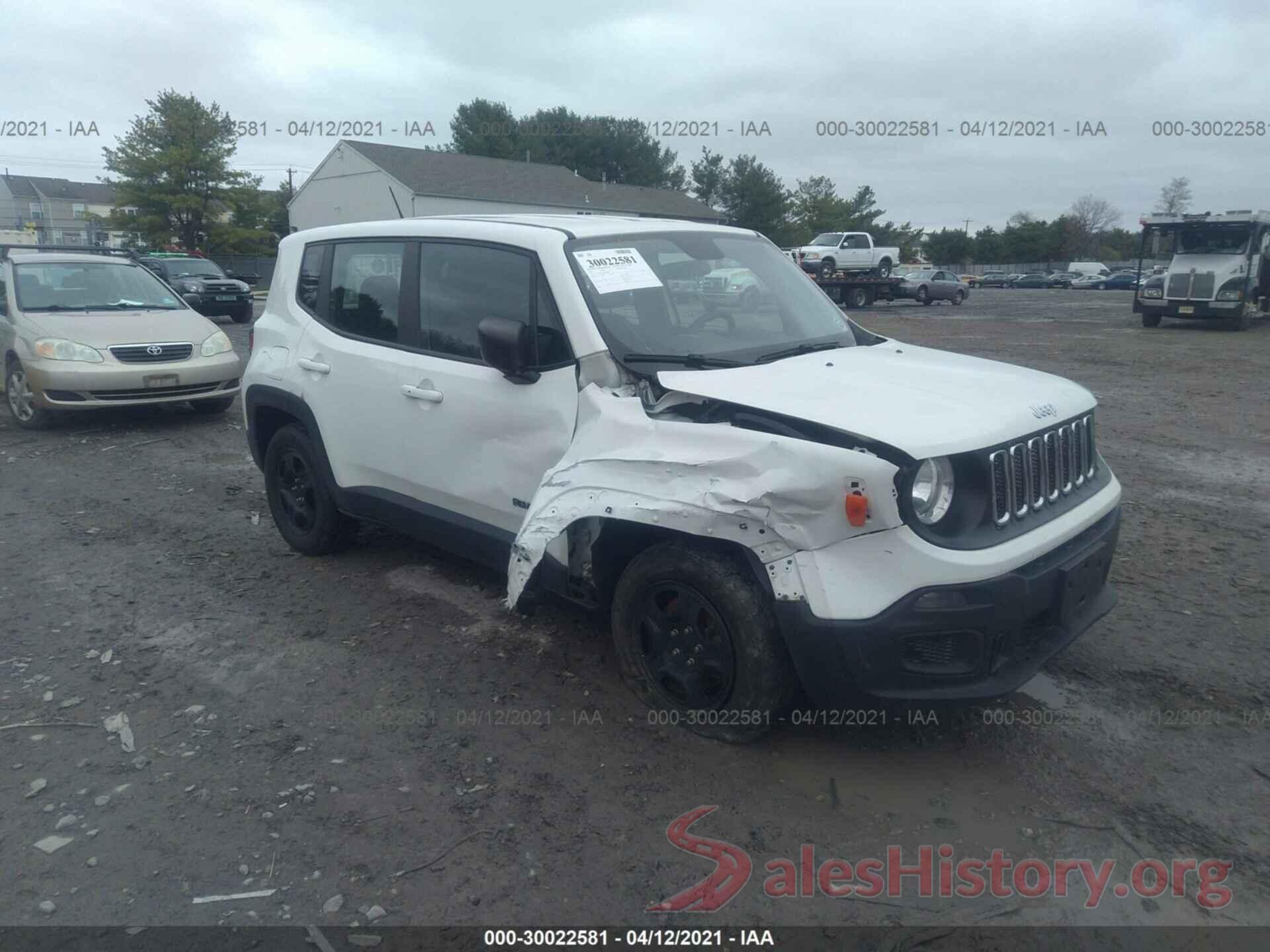 ZACCJBAB4HPG00886 2017 JEEP RENEGADE