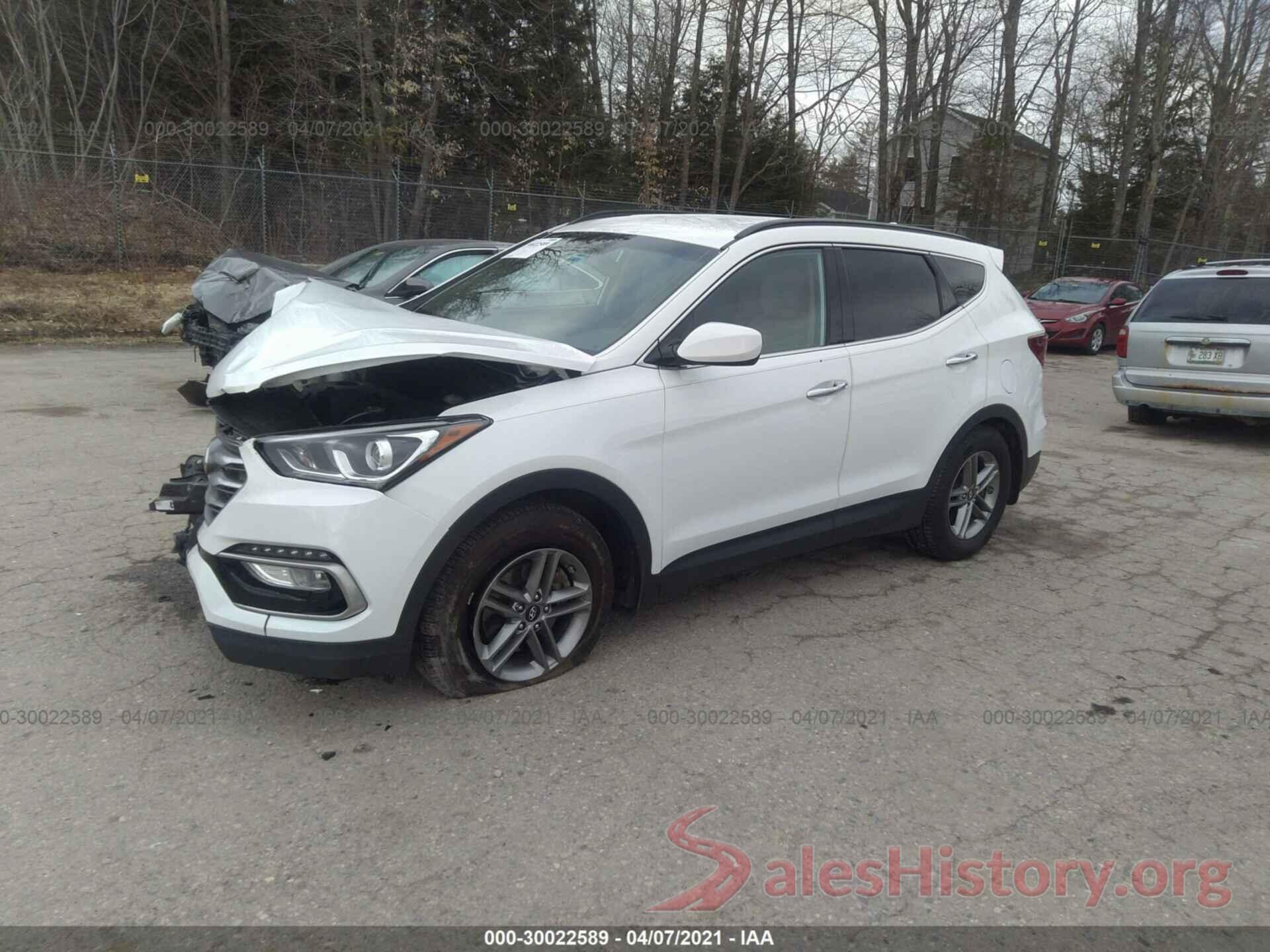 5NMZUDLB1HH021743 2017 HYUNDAI SANTA FE SPORT