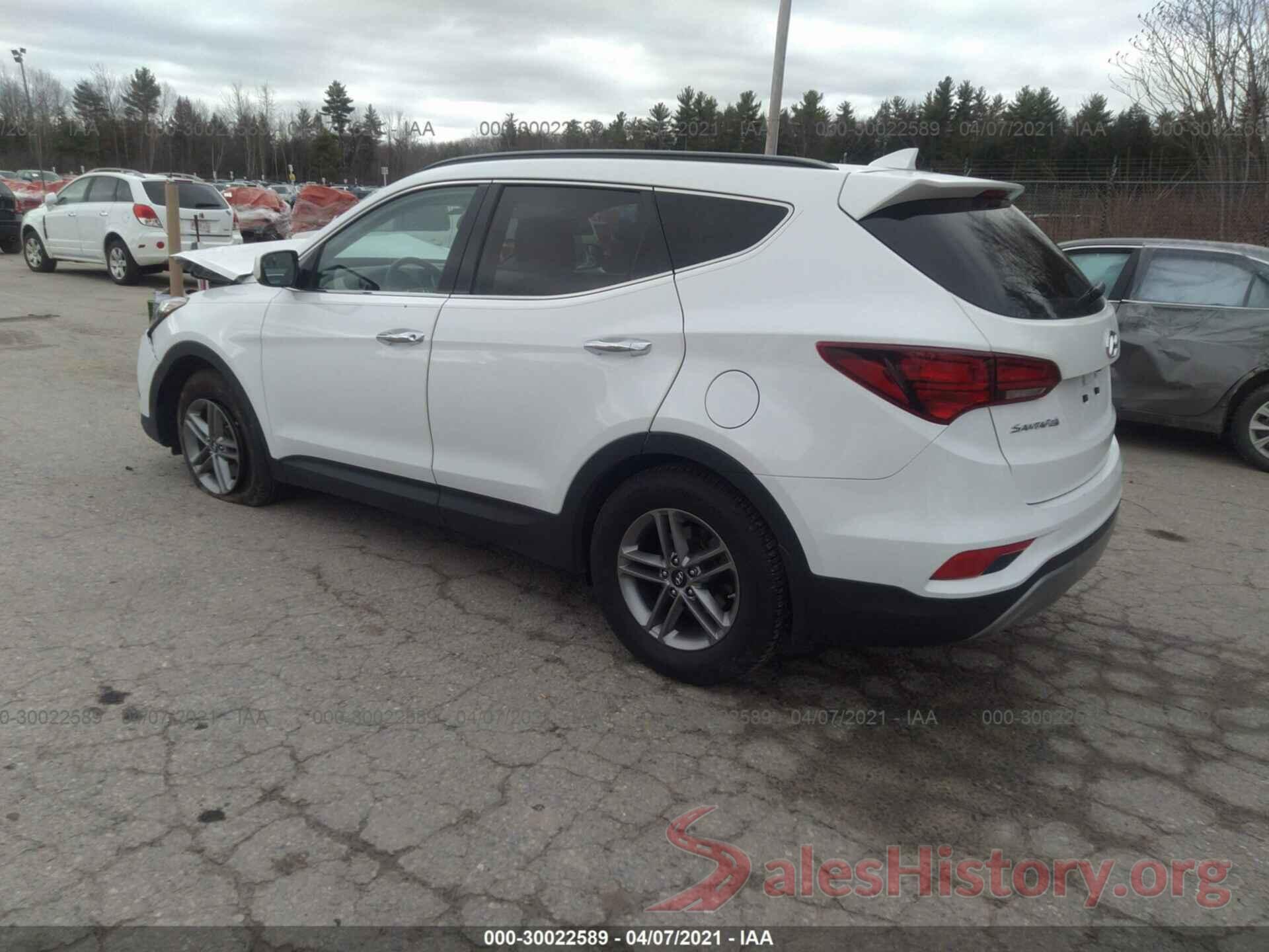 5NMZUDLB1HH021743 2017 HYUNDAI SANTA FE SPORT