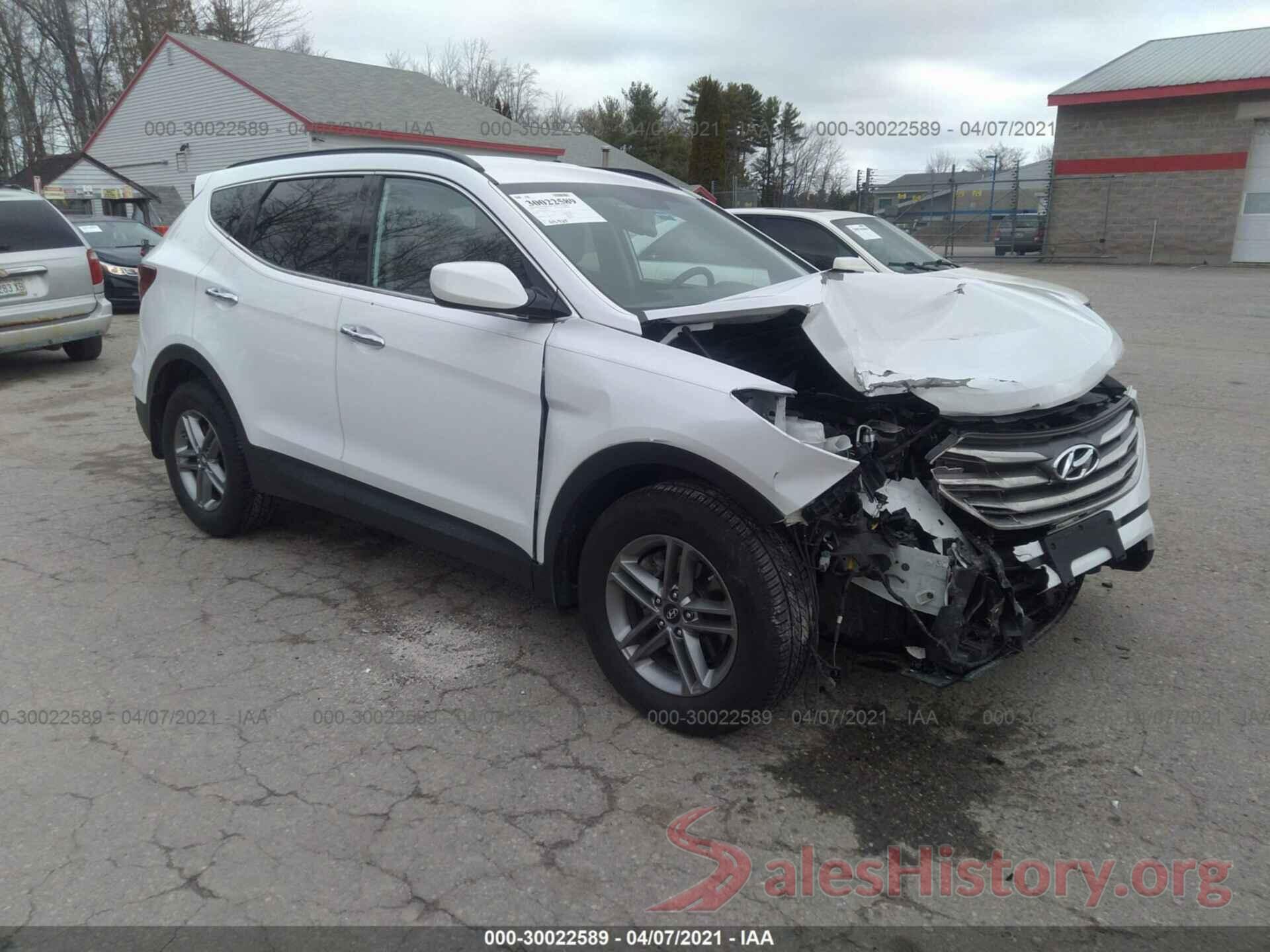 5NMZUDLB1HH021743 2017 HYUNDAI SANTA FE SPORT