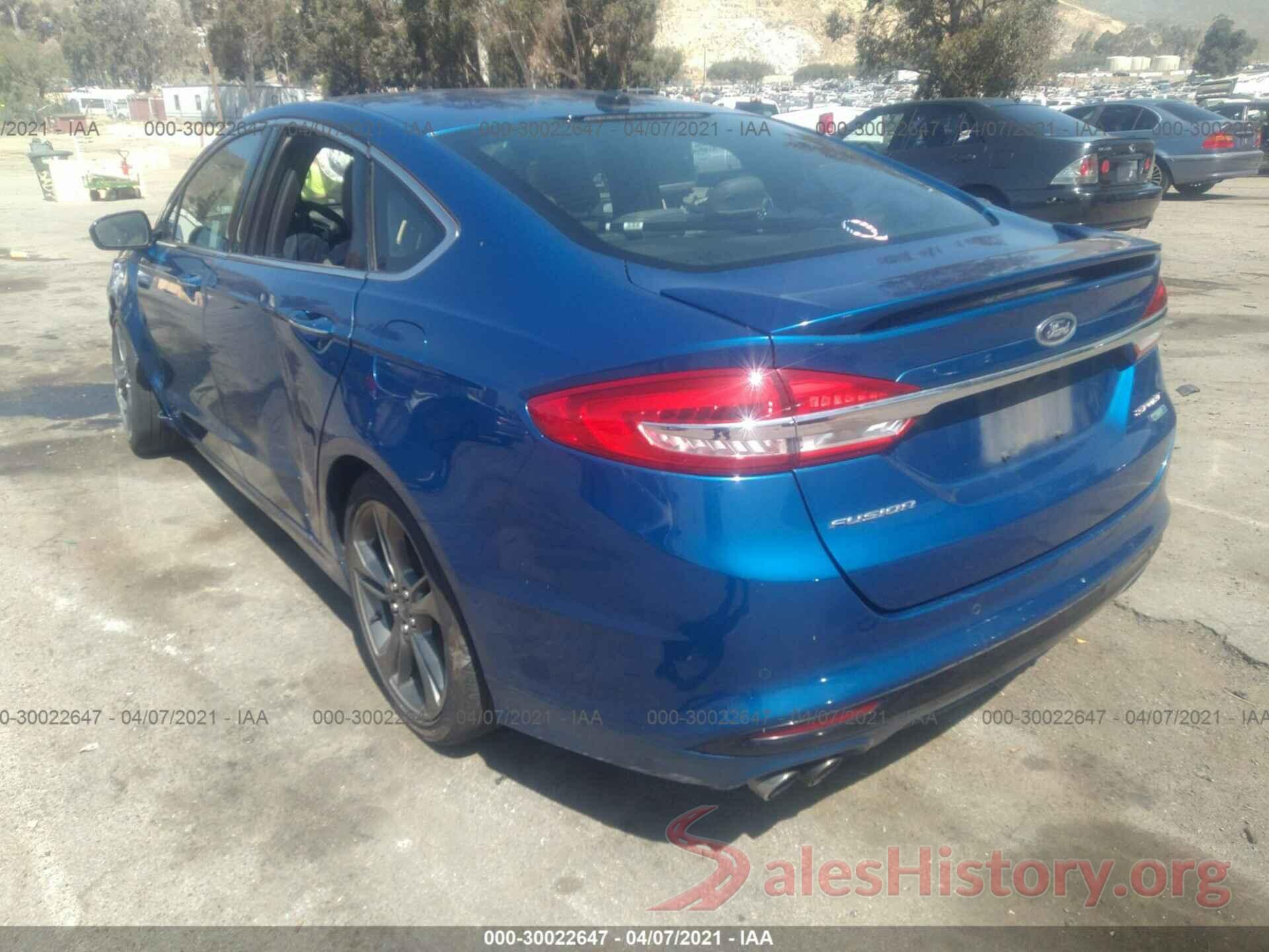 3FA6P0VP9HR187350 2017 FORD FUSION