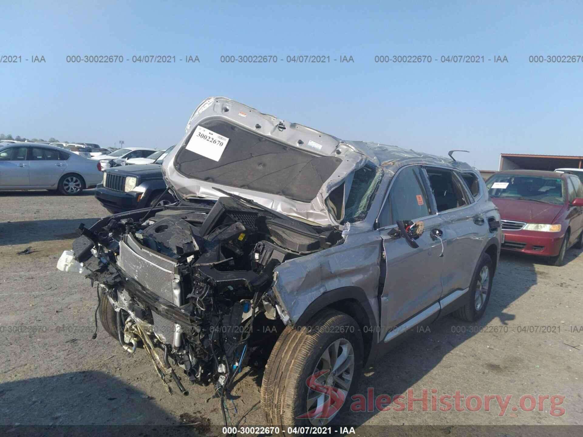 5NMS33ADXLH282493 2020 HYUNDAI SANTA FE