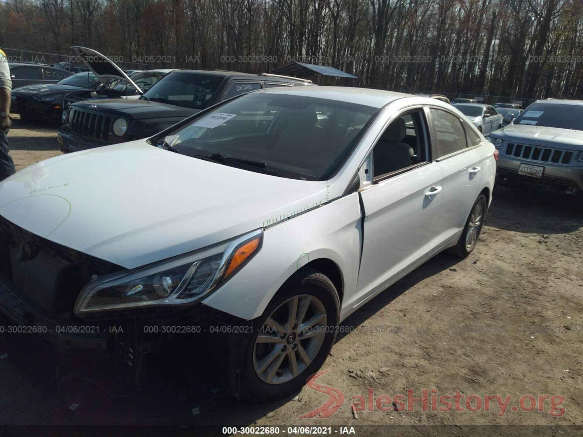 5NPE24AF4HH577784 2017 HYUNDAI SONATA