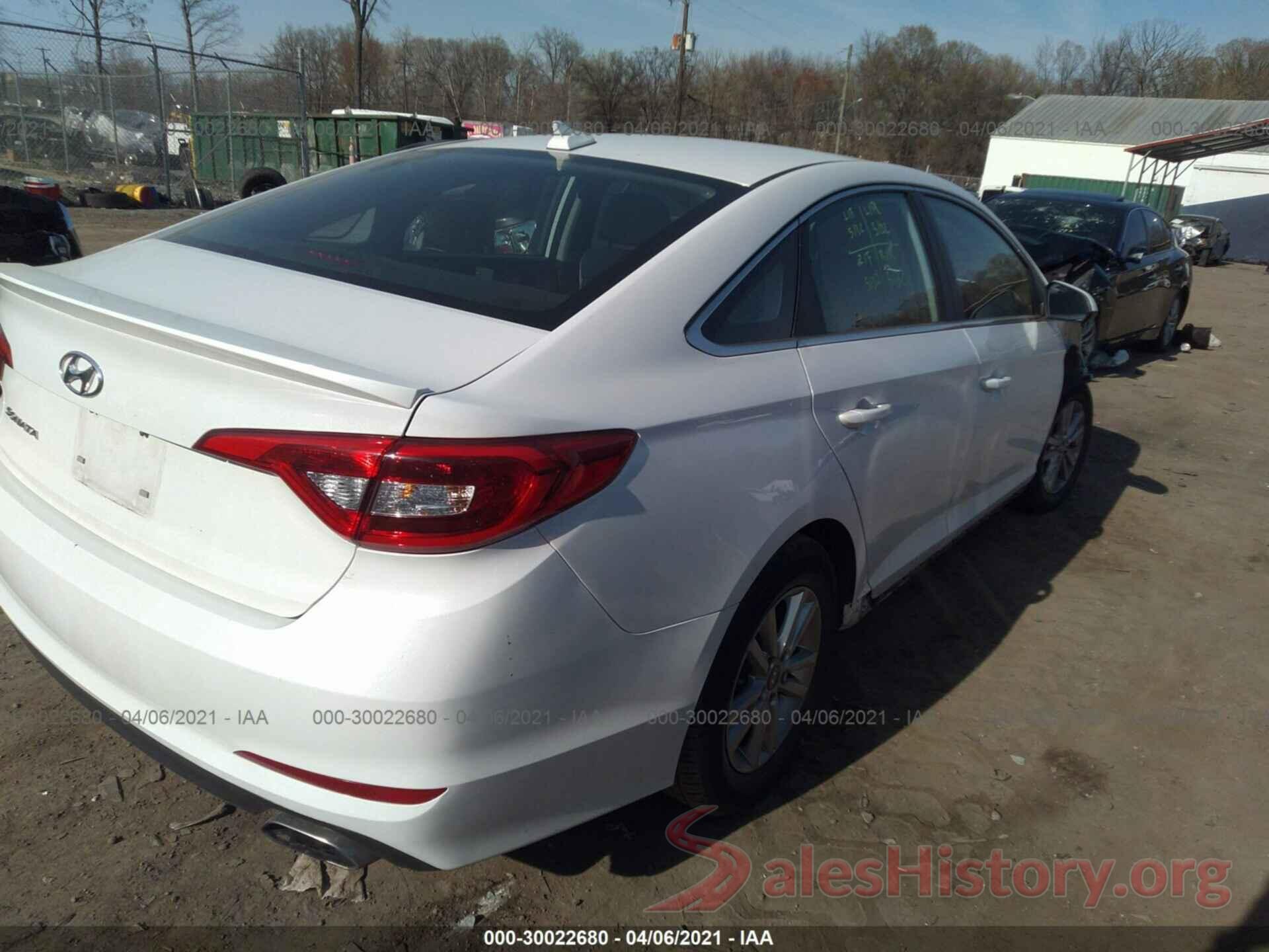 5NPE24AF4HH577784 2017 HYUNDAI SONATA