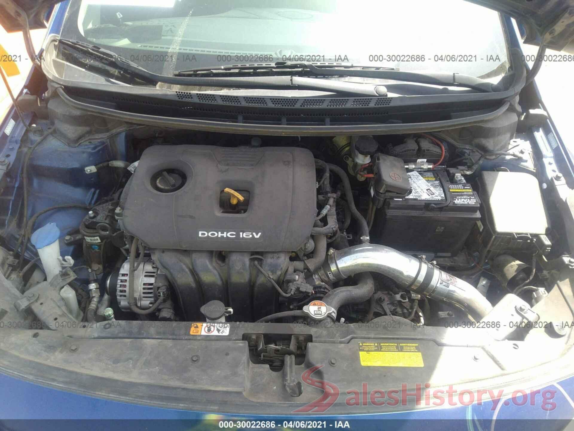 3KPFK4A78HE018689 2017 KIA FORTE