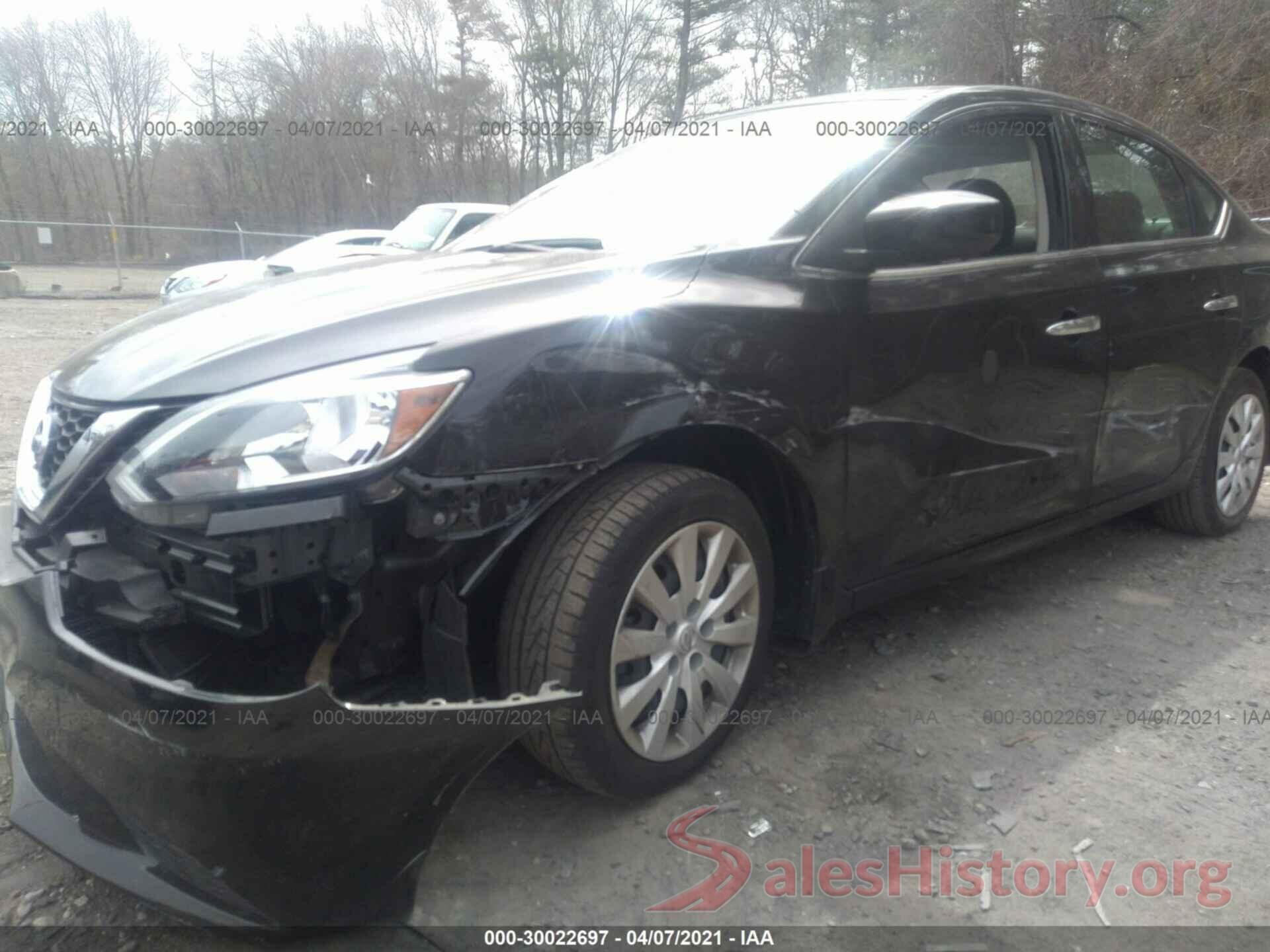 3N1AB7AP4KY381821 2019 NISSAN SENTRA