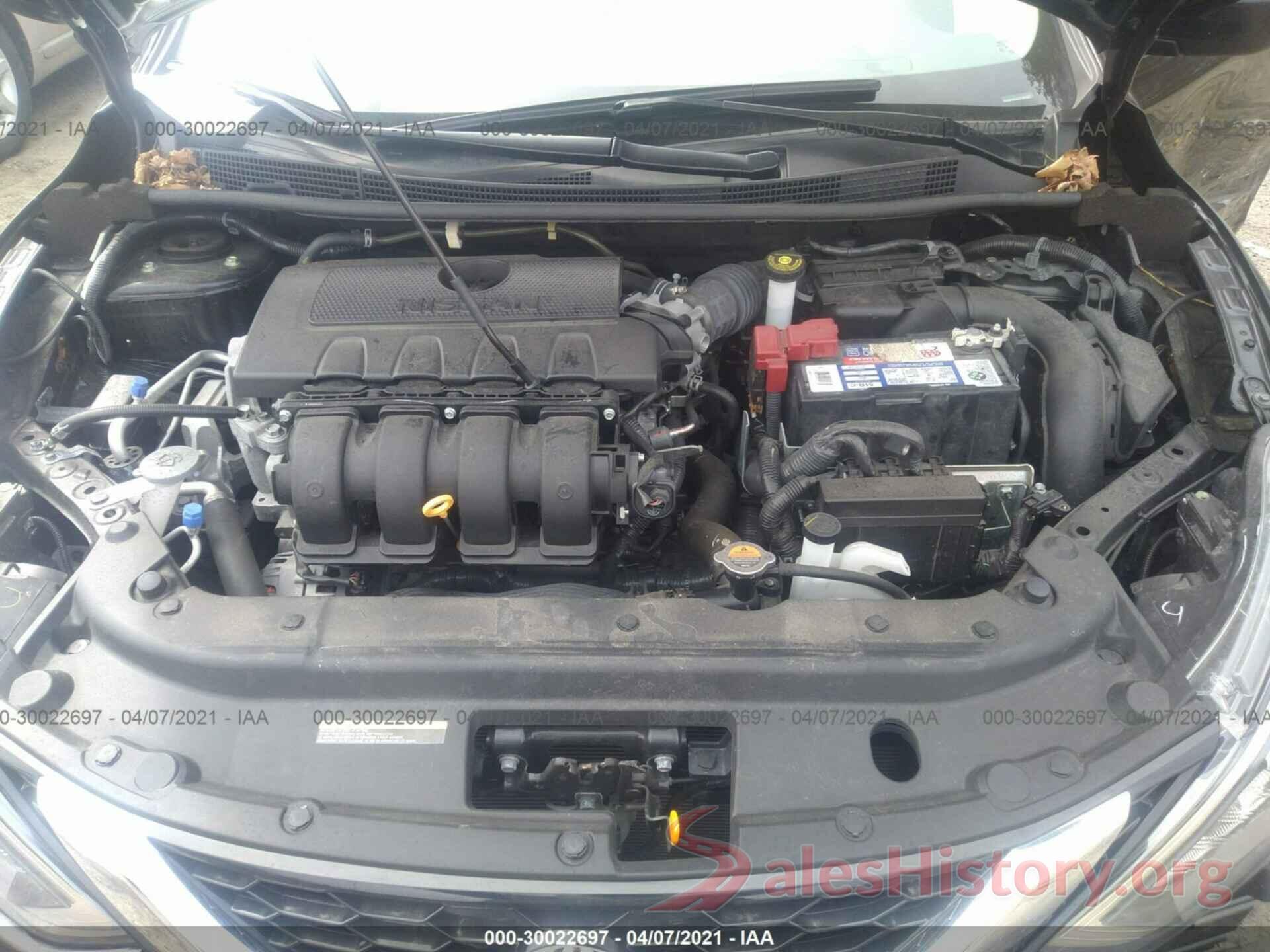 3N1AB7AP4KY381821 2019 NISSAN SENTRA