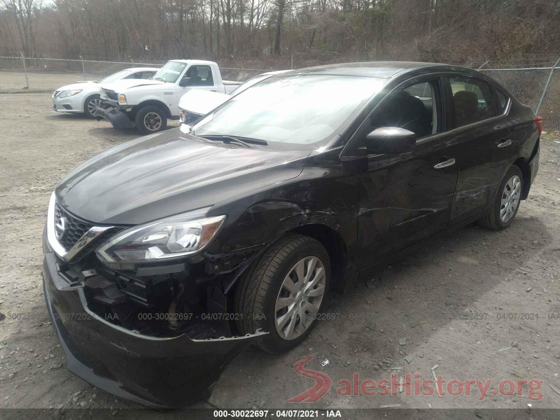 3N1AB7AP4KY381821 2019 NISSAN SENTRA