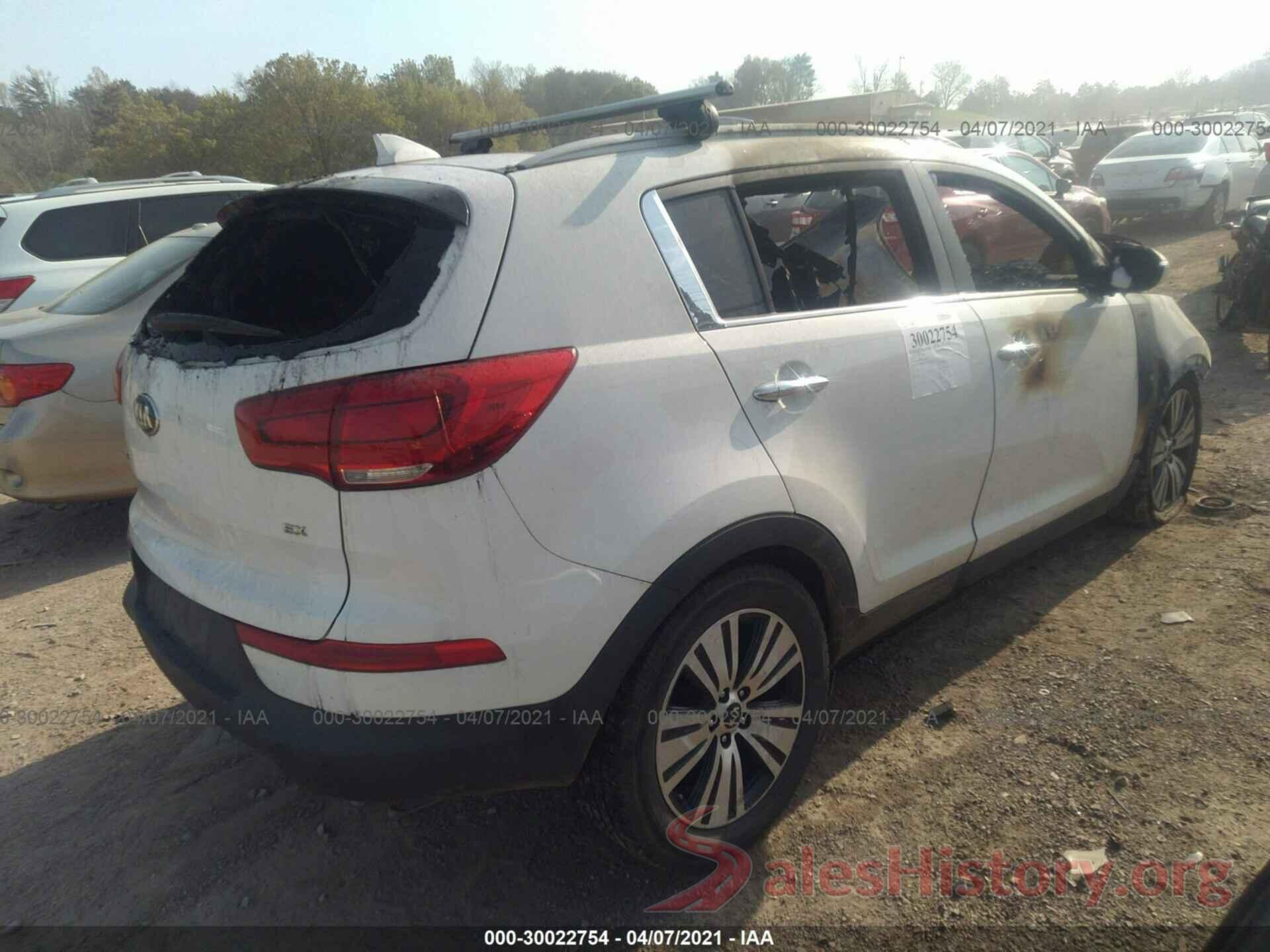 KNDPCCAC1G7860491 2016 KIA SPORTAGE