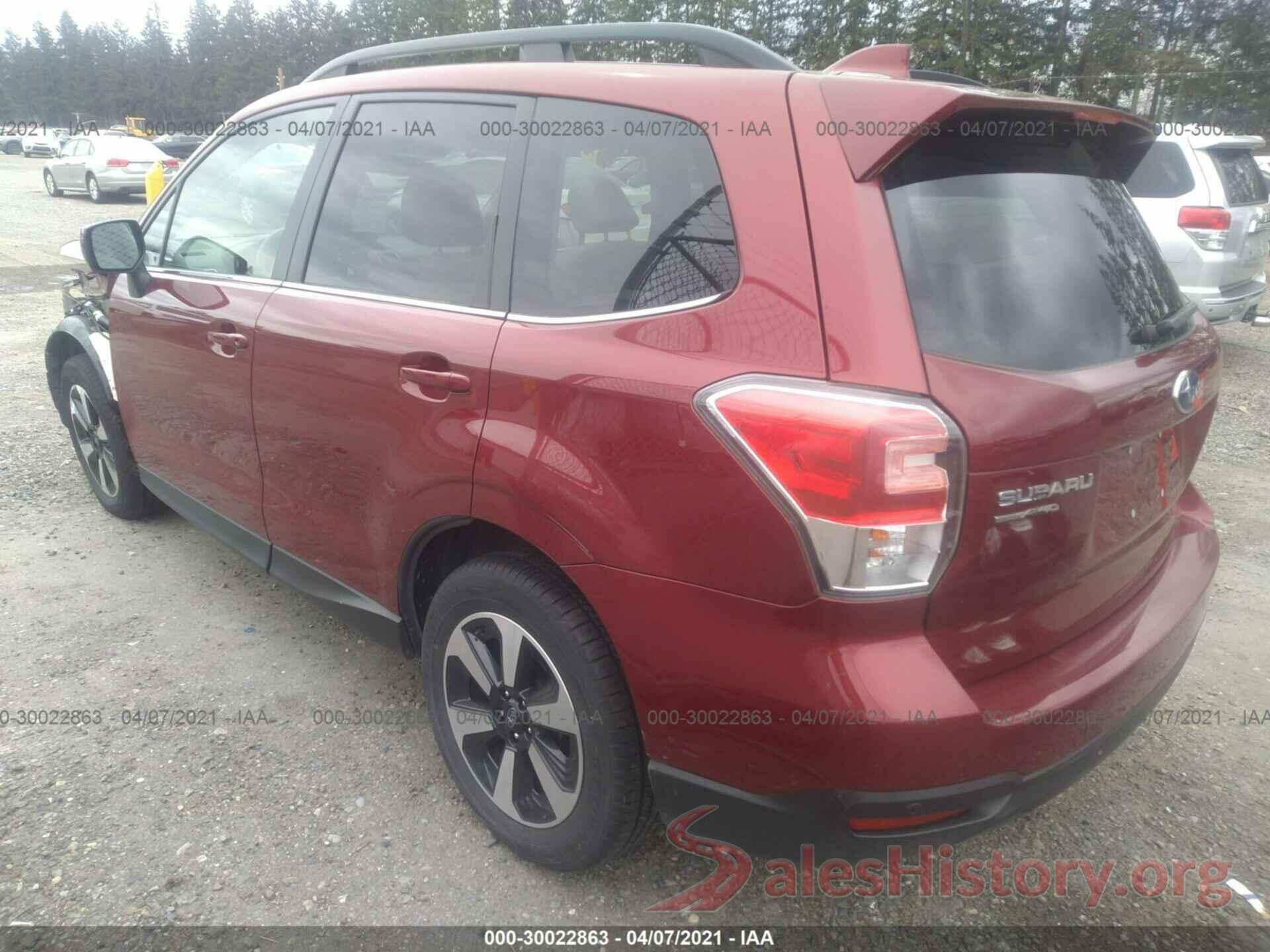 JF2SJARC1HH423614 2017 SUBARU FORESTER