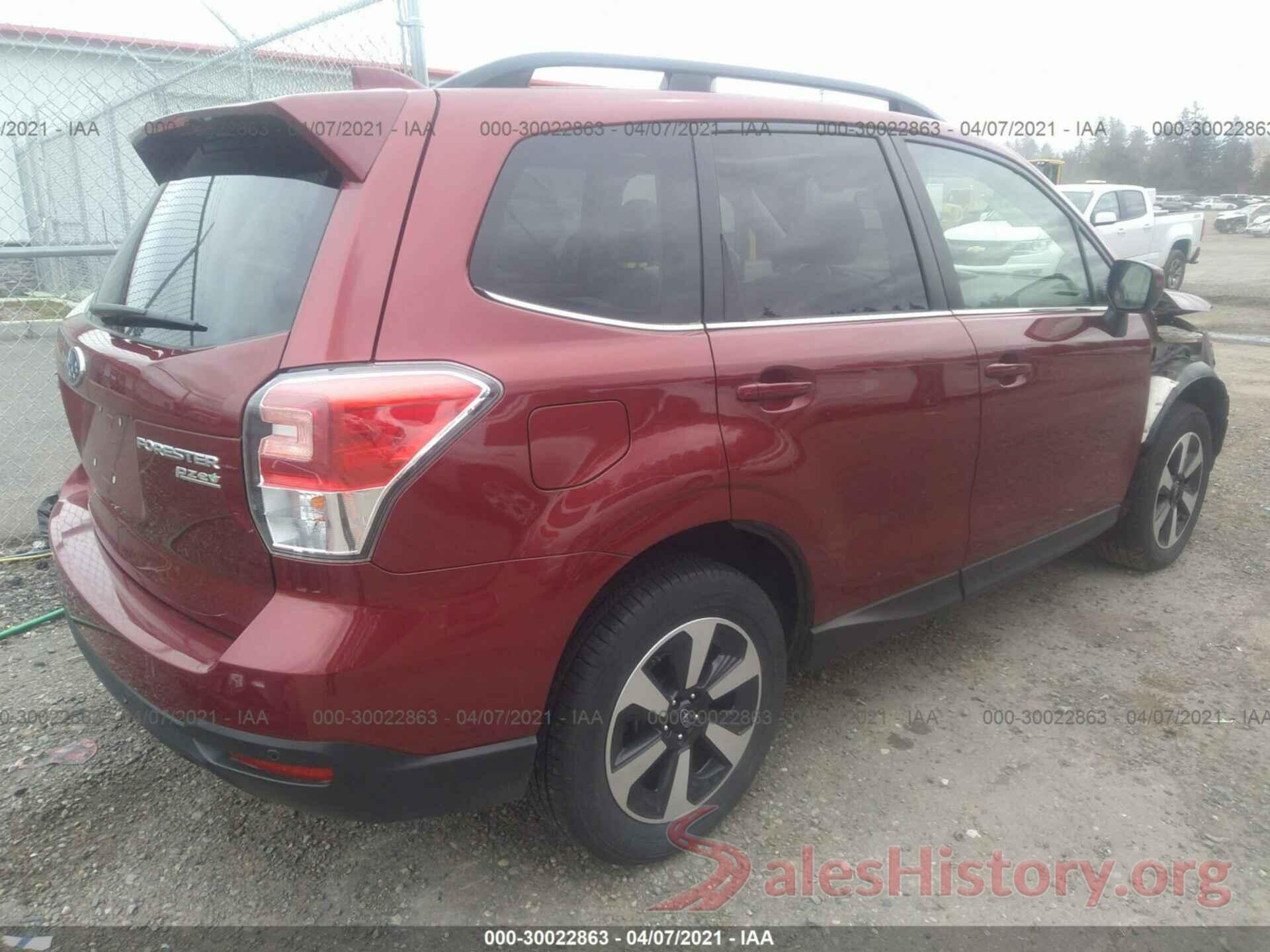 JF2SJARC1HH423614 2017 SUBARU FORESTER