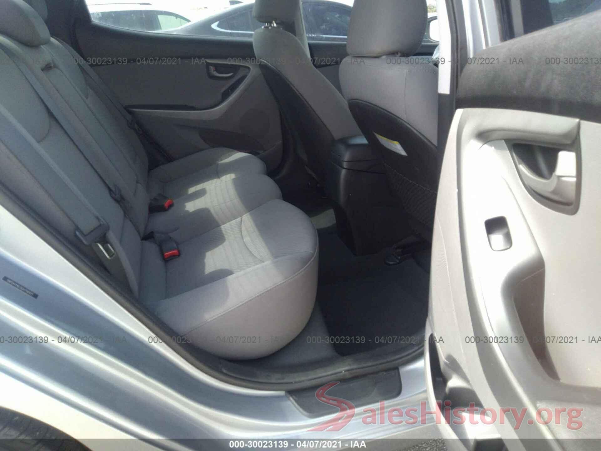 5NPDH4AE0GH756971 2016 HYUNDAI ELANTRA