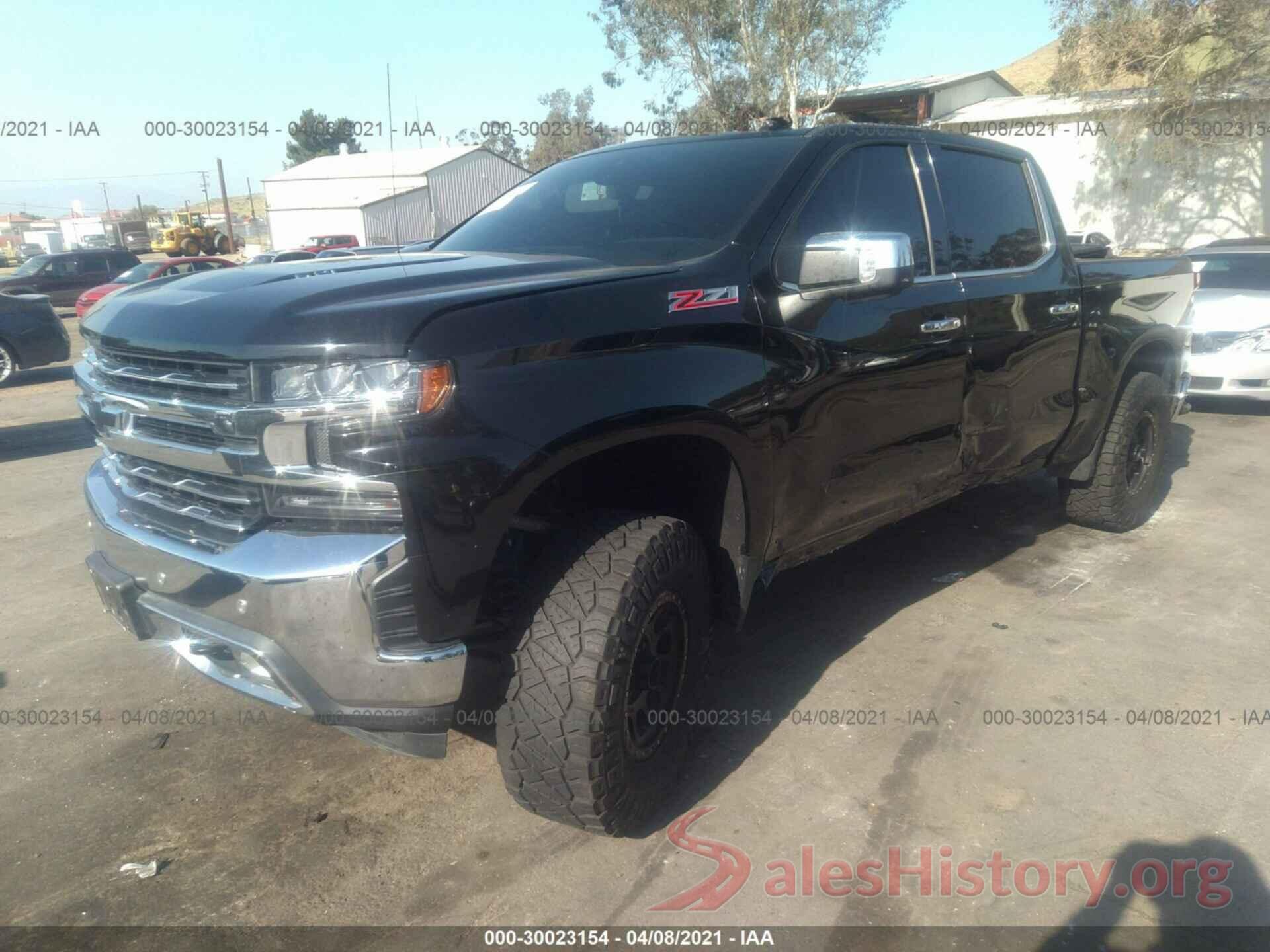 1GCUYGEL1KZ125478 2019 CHEVROLET SILVERADO 1500