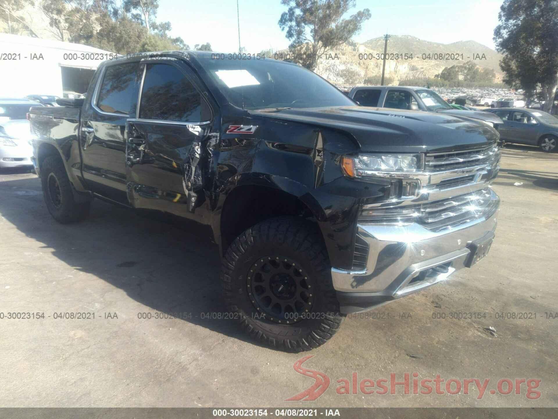 1GCUYGEL1KZ125478 2019 CHEVROLET SILVERADO 1500