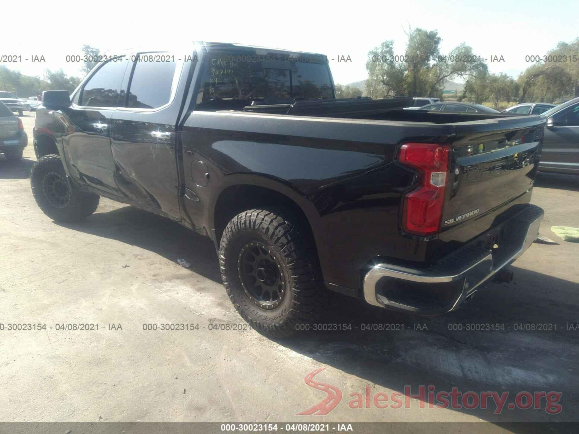 1GCUYGEL1KZ125478 2019 CHEVROLET SILVERADO 1500