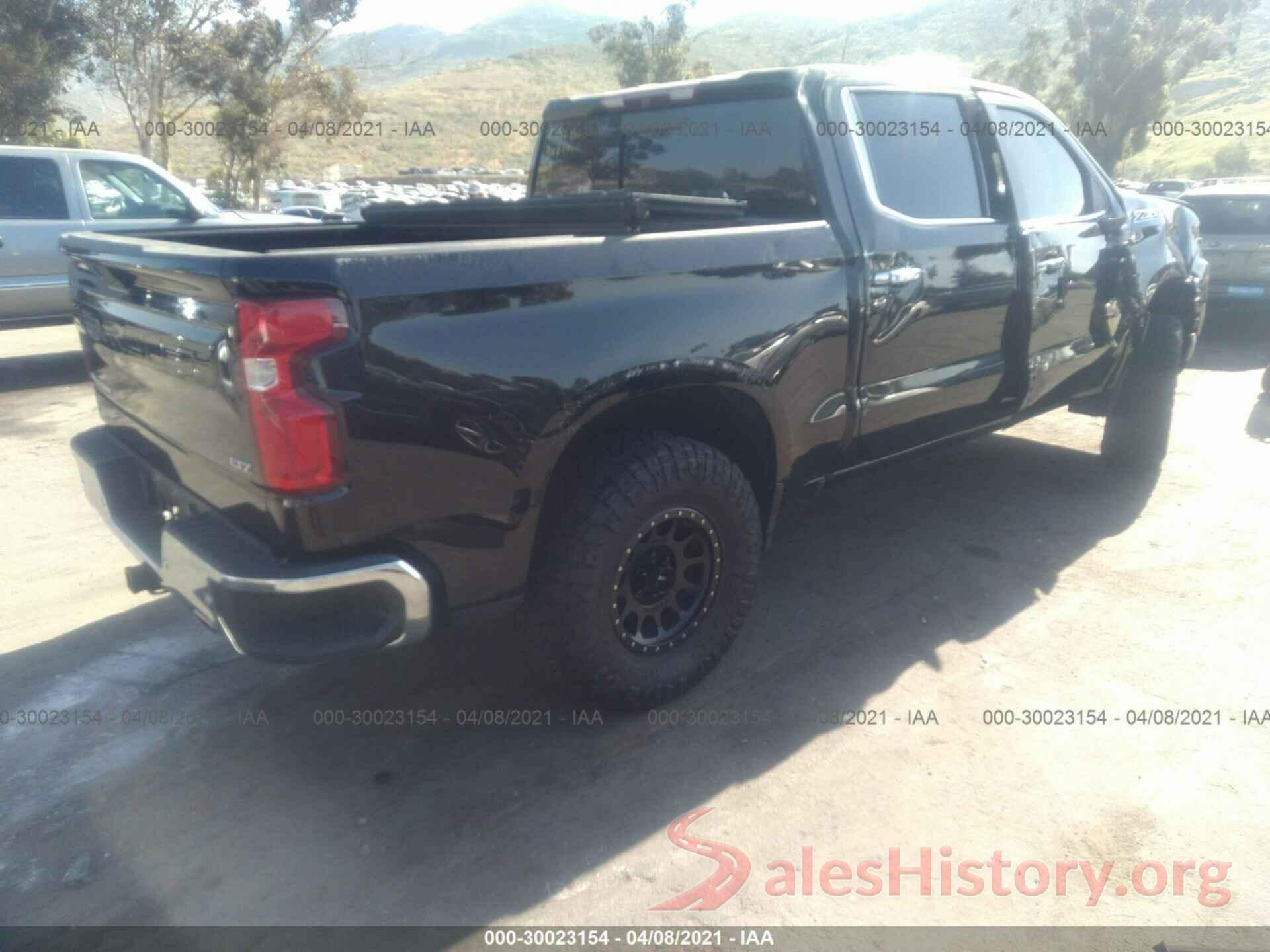 1GCUYGEL1KZ125478 2019 CHEVROLET SILVERADO 1500