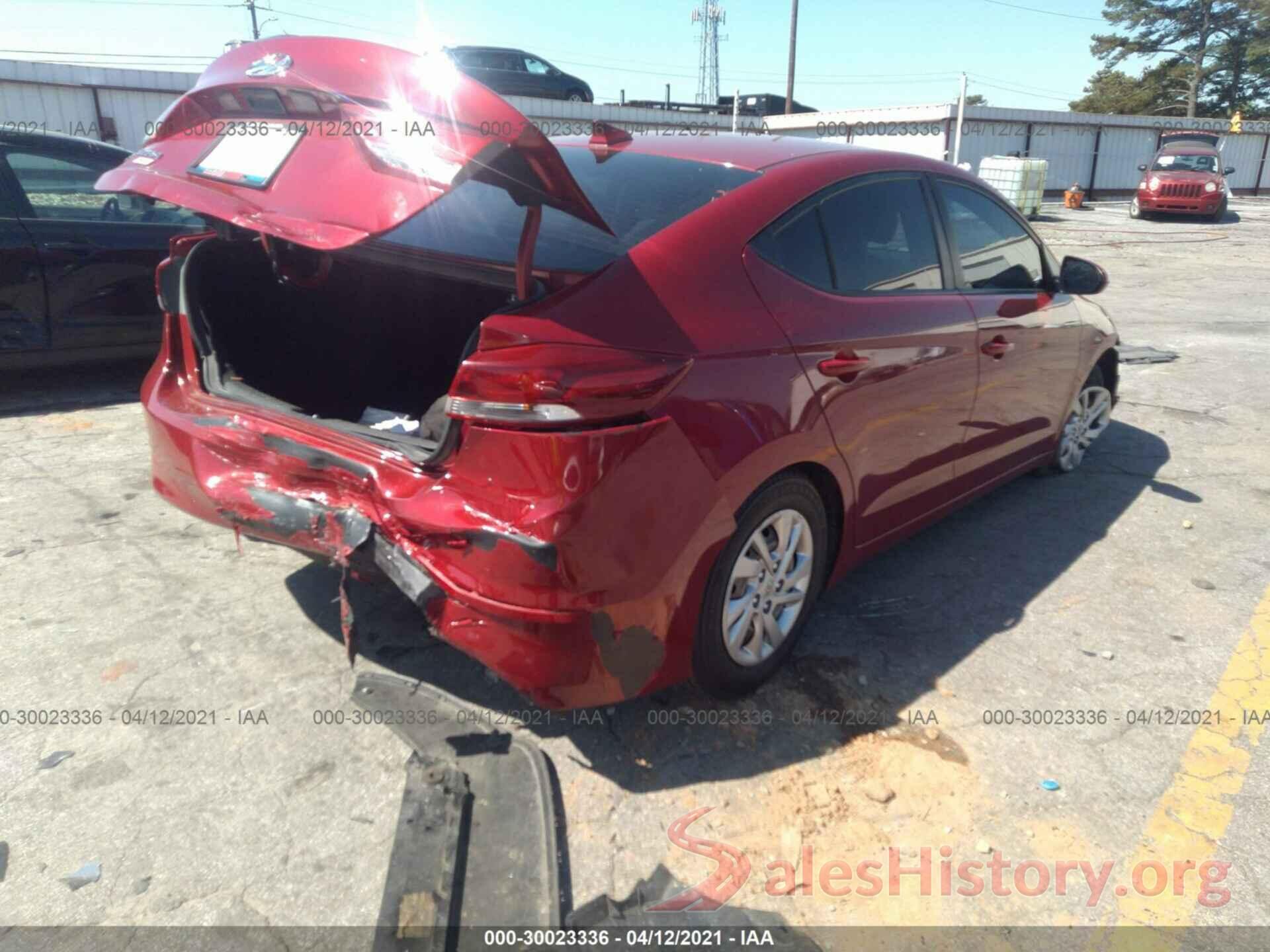 KMHD74LF9HU395056 2017 HYUNDAI ELANTRA