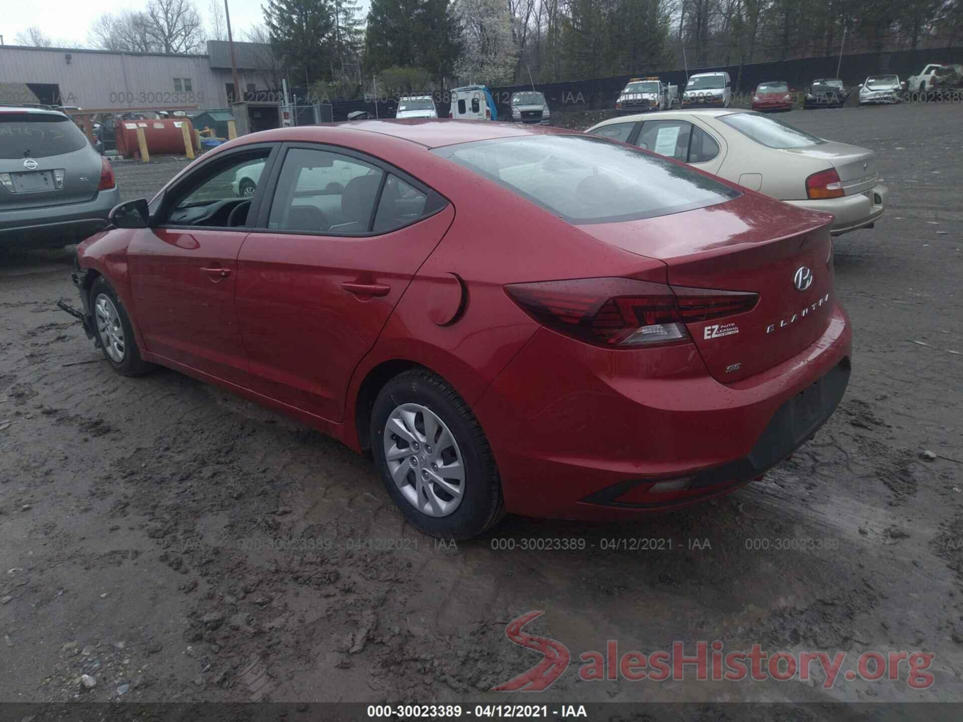 5NPD74LF0LH510201 2020 HYUNDAI ELANTRA