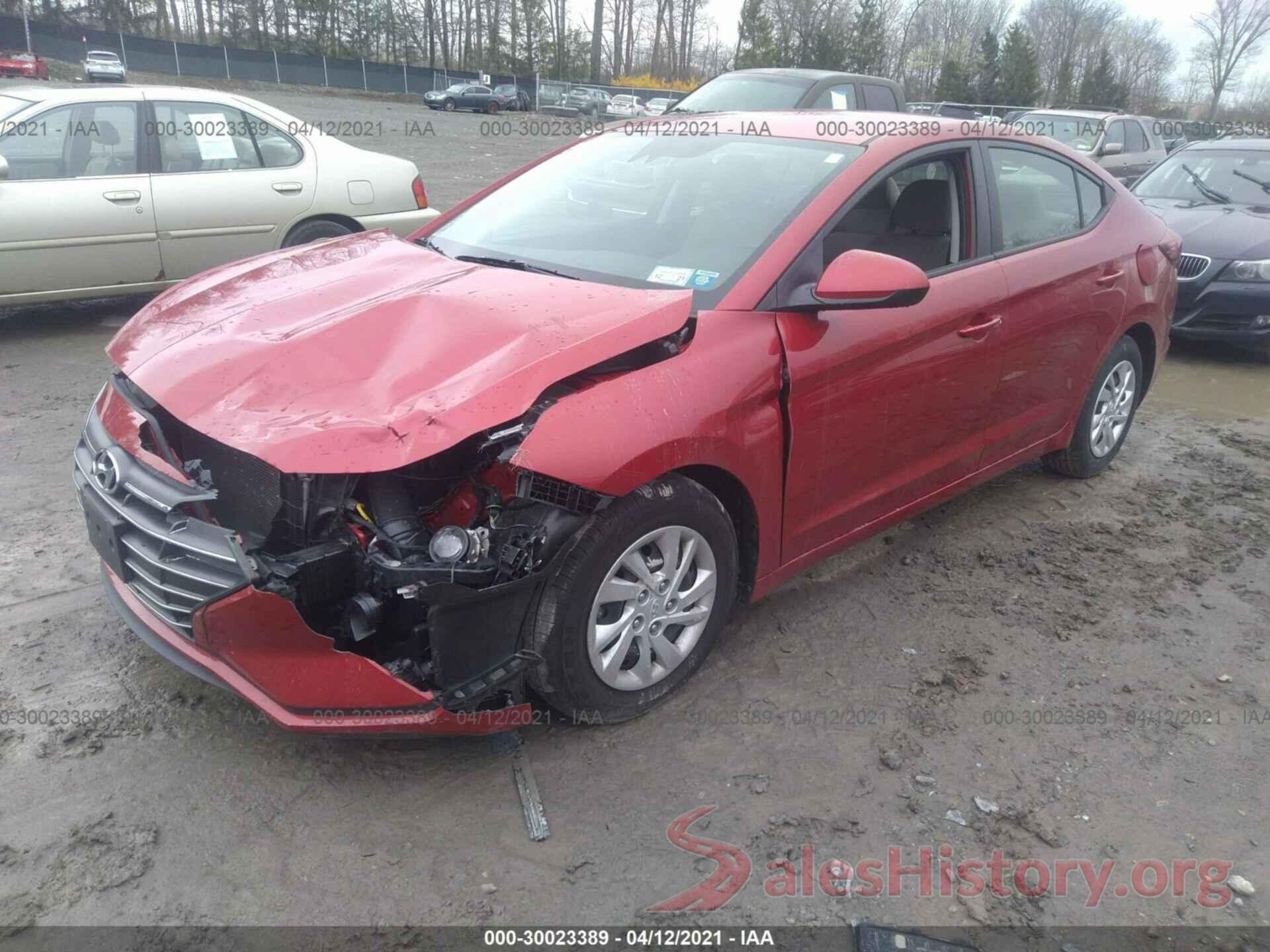 5NPD74LF0LH510201 2020 HYUNDAI ELANTRA