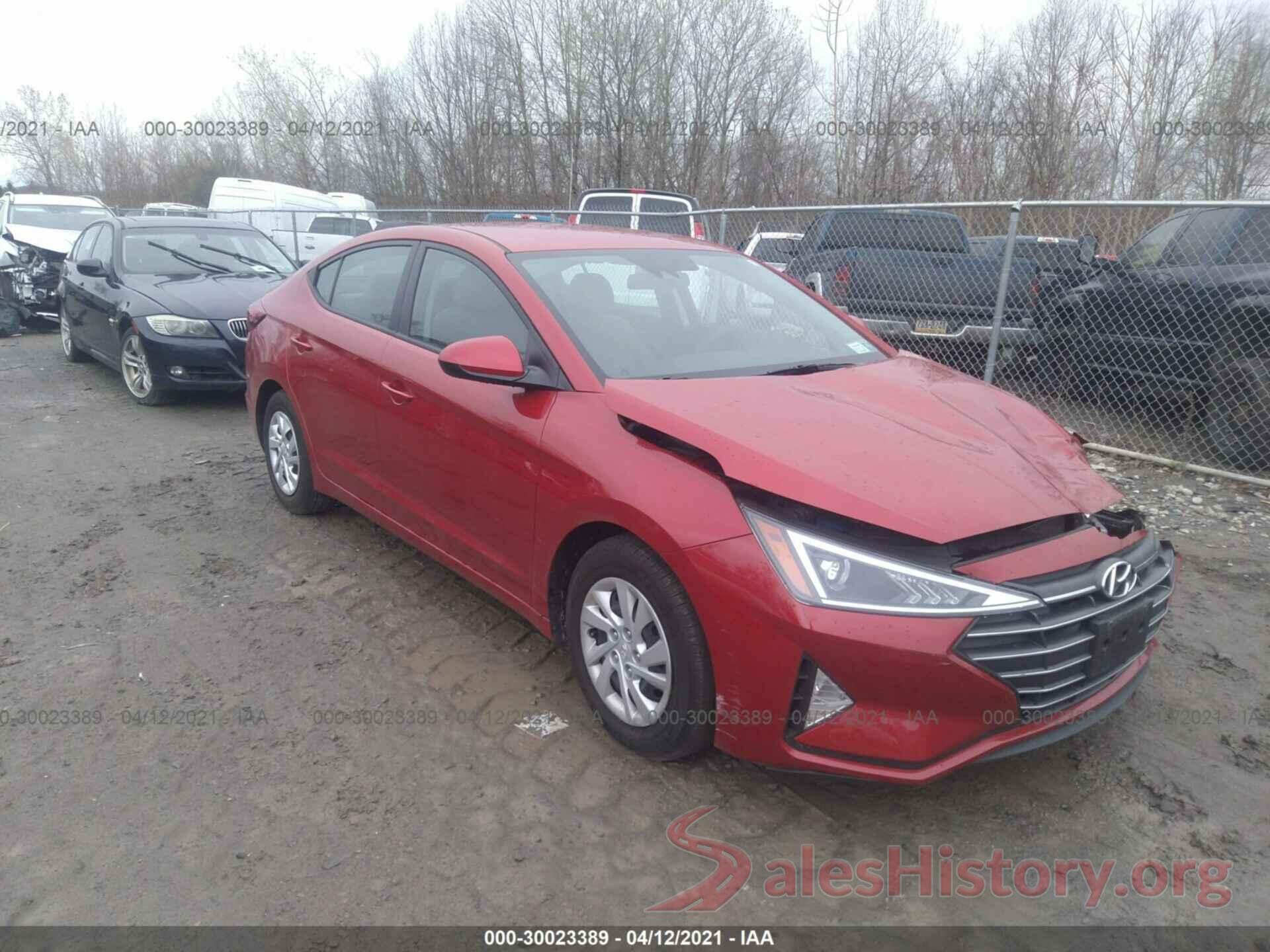 5NPD74LF0LH510201 2020 HYUNDAI ELANTRA