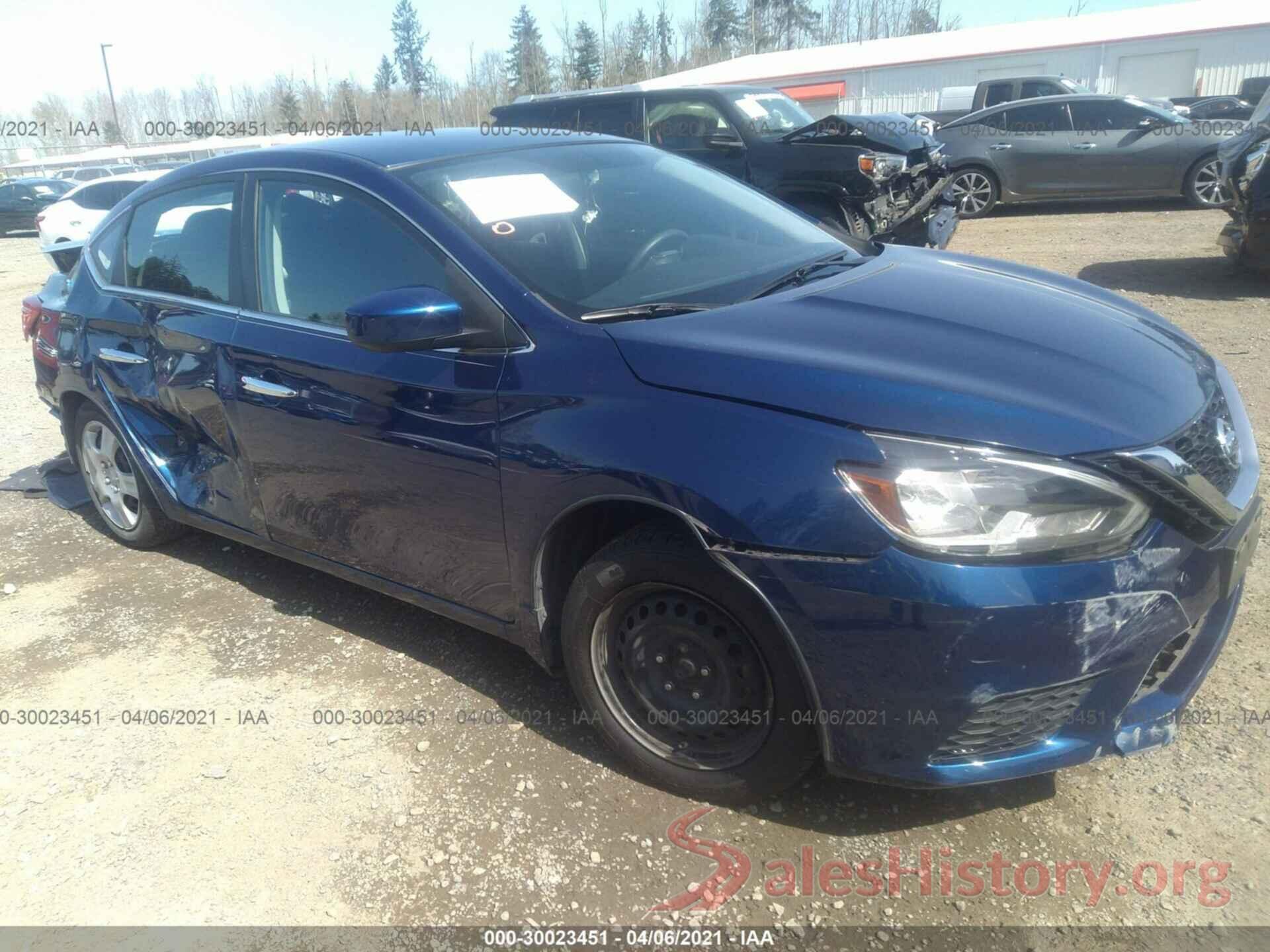 3N1AB7AP0GY232216 2016 NISSAN SENTRA