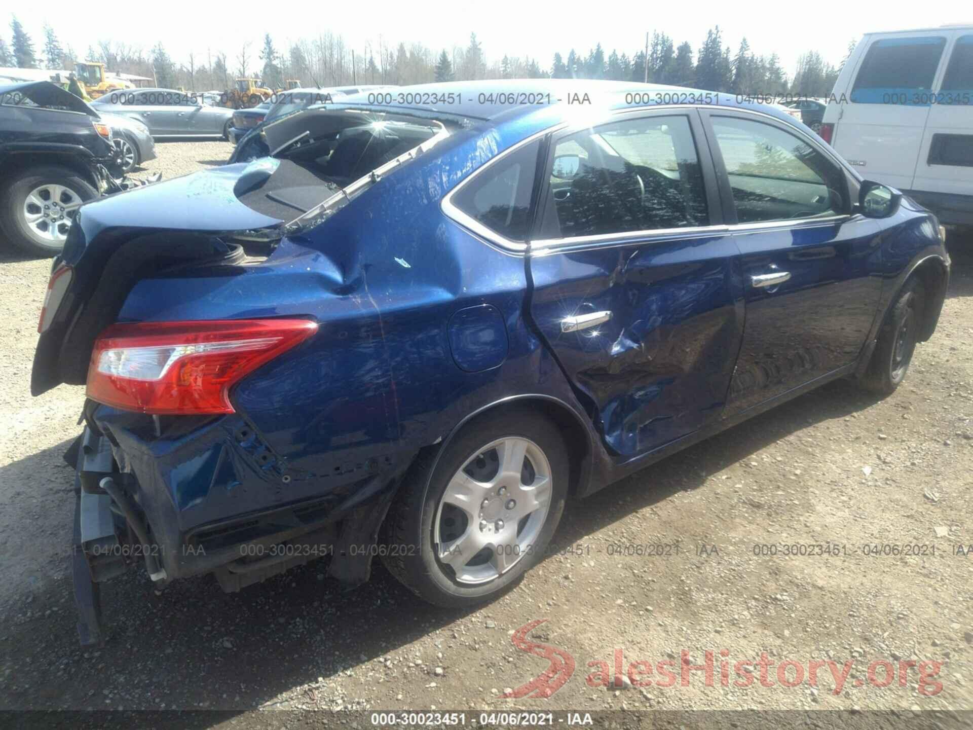 3N1AB7AP0GY232216 2016 NISSAN SENTRA