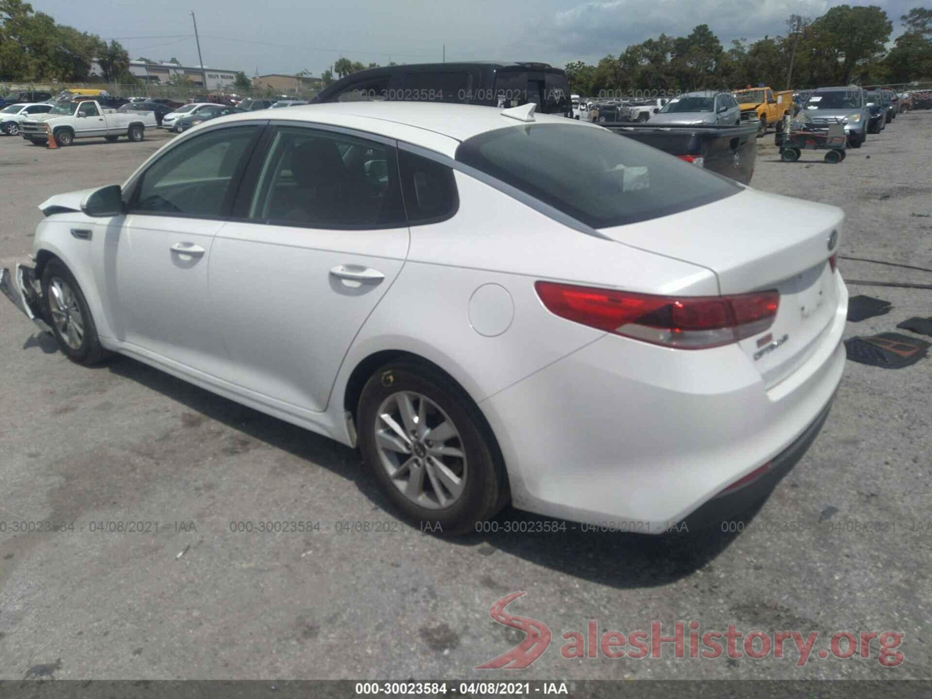 KNAGT4L36G5072494 2016 KIA OPTIMA