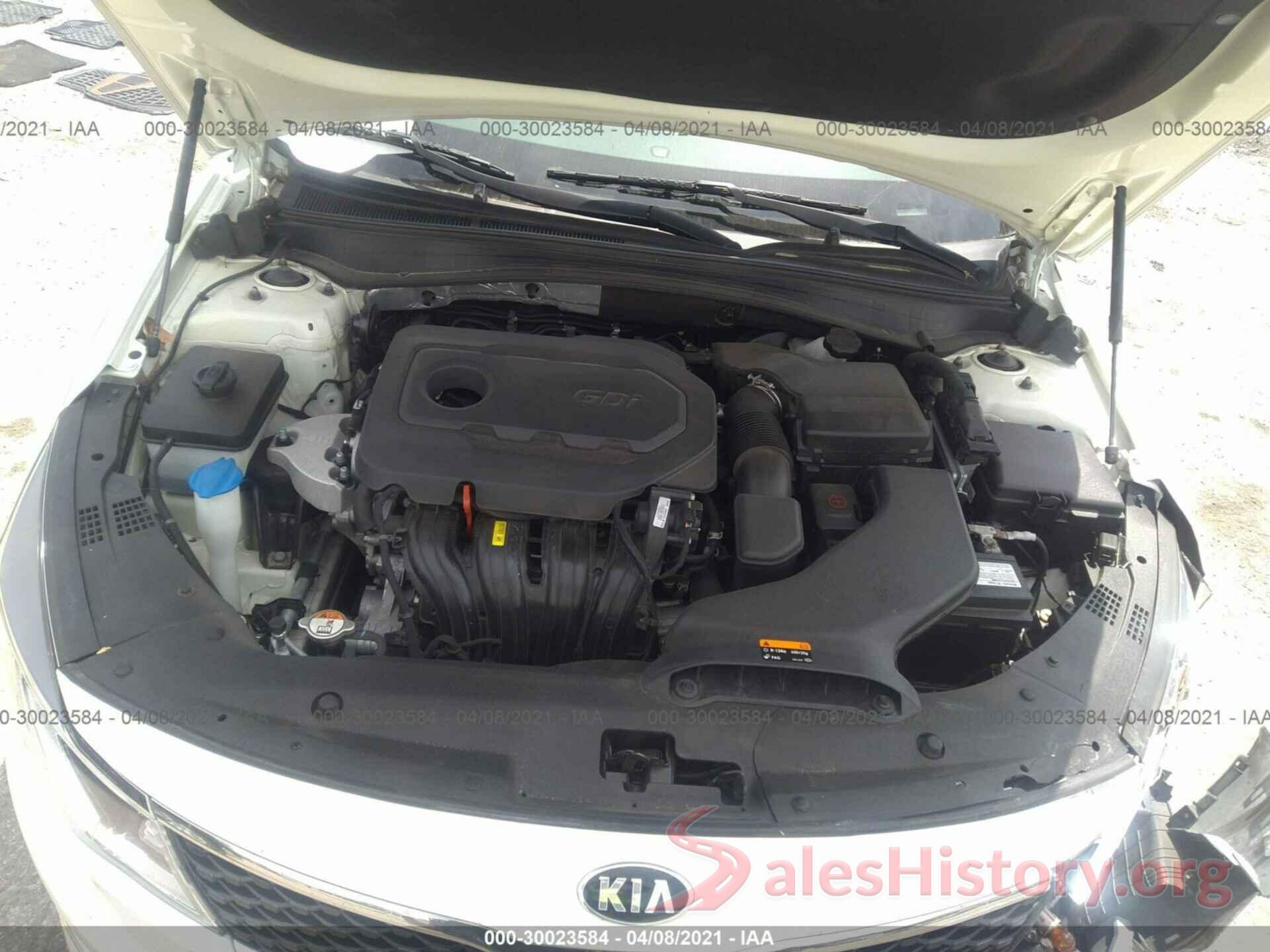 KNAGT4L36G5072494 2016 KIA OPTIMA