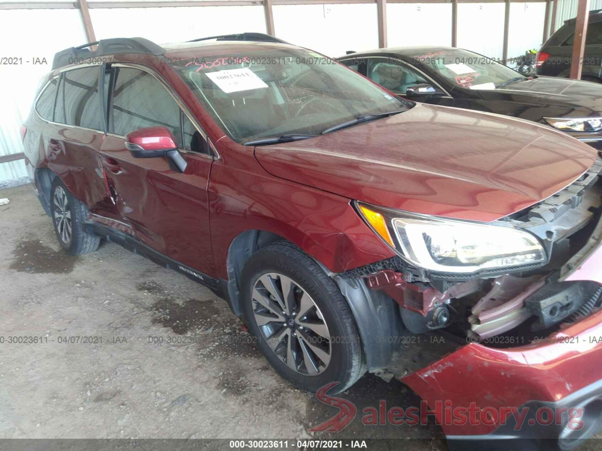 4S4BSANC4H3258605 2017 SUBARU OUTBACK