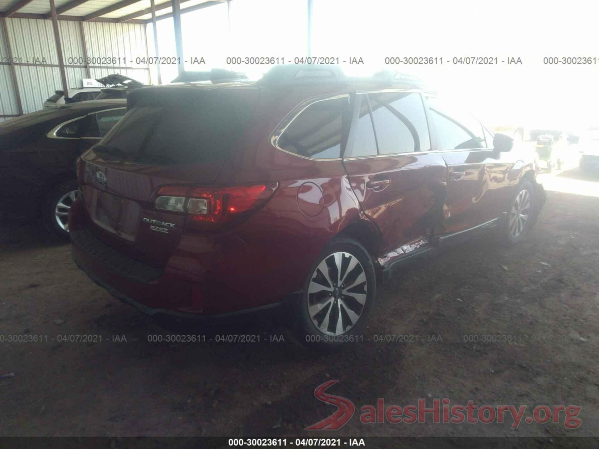 4S4BSANC4H3258605 2017 SUBARU OUTBACK