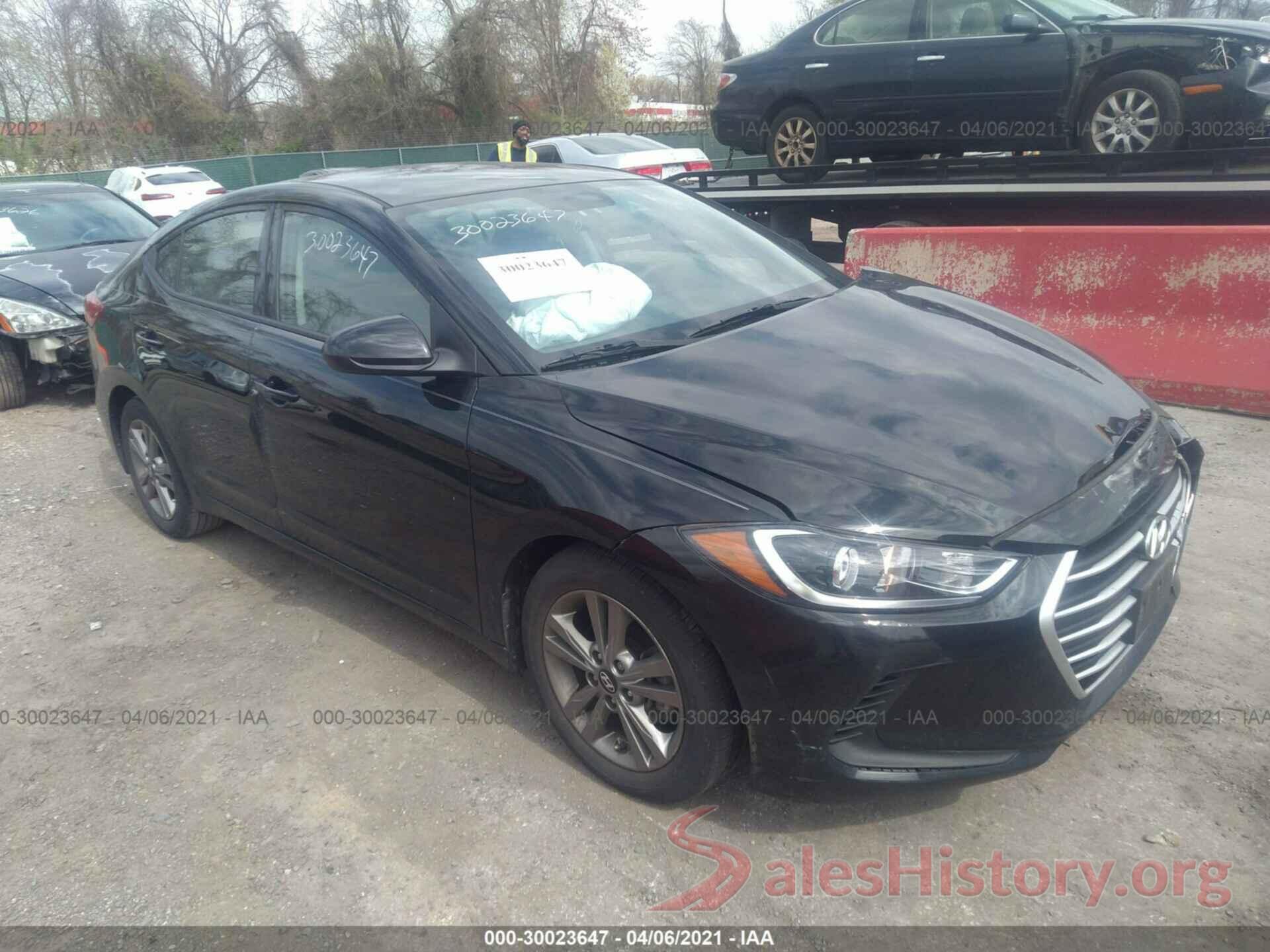 5NPD84LF0JH365431 2018 HYUNDAI ELANTRA