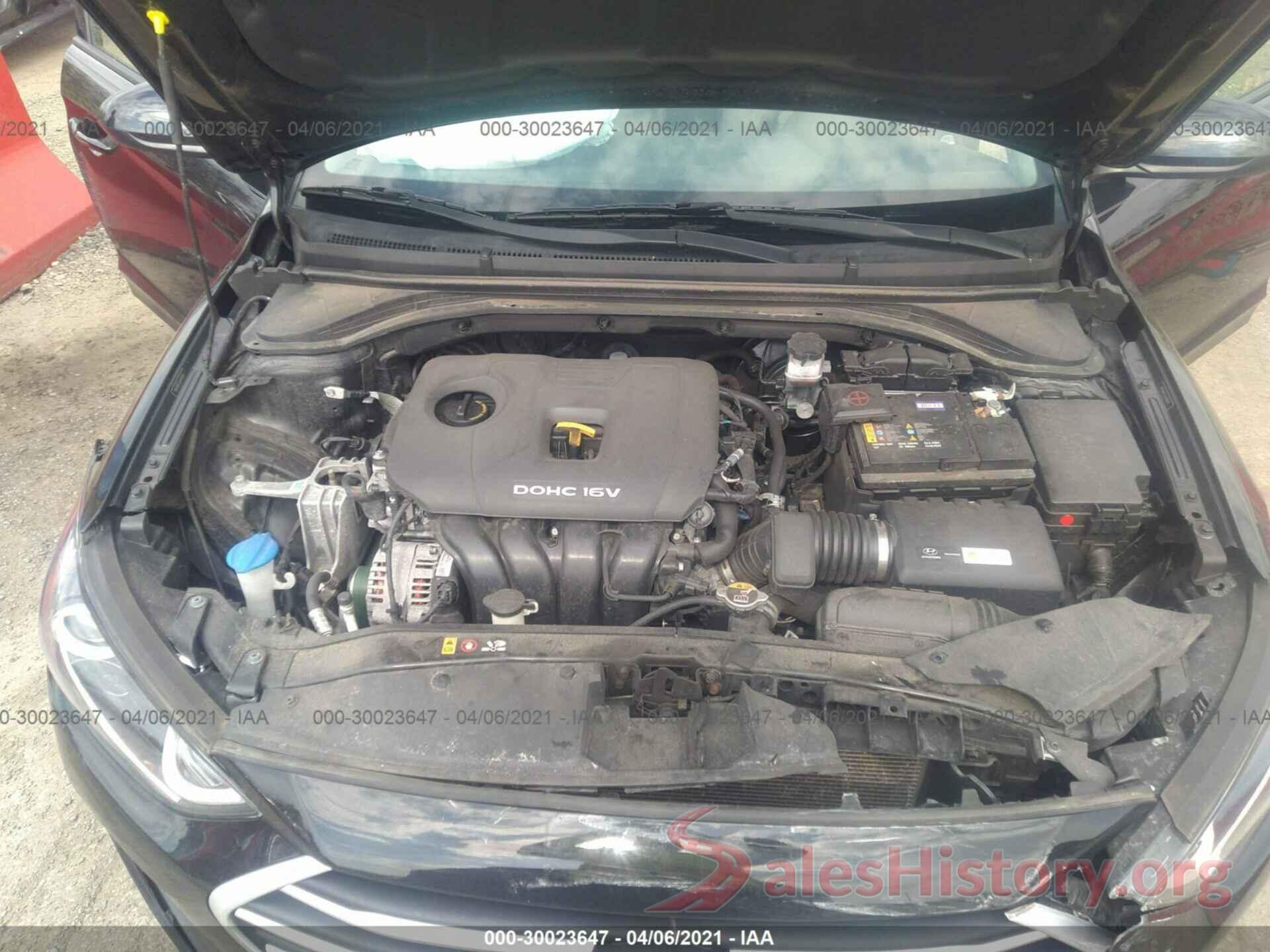 5NPD84LF0JH365431 2018 HYUNDAI ELANTRA