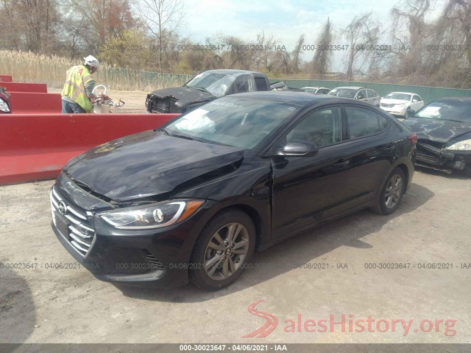 5NPD84LF0JH365431 2018 HYUNDAI ELANTRA