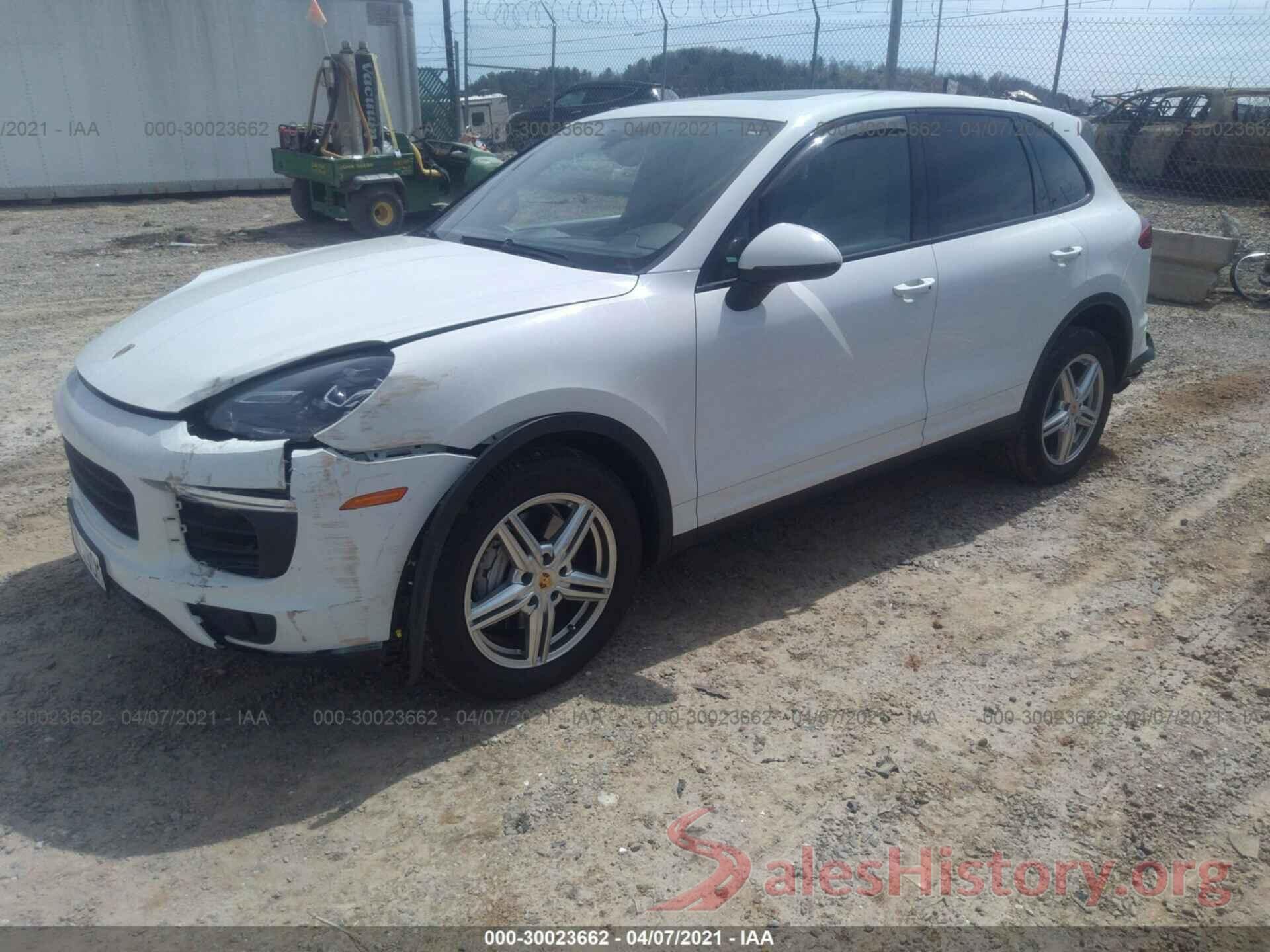 WP1AB2A29GLA95885 2016 PORSCHE CAYENNE