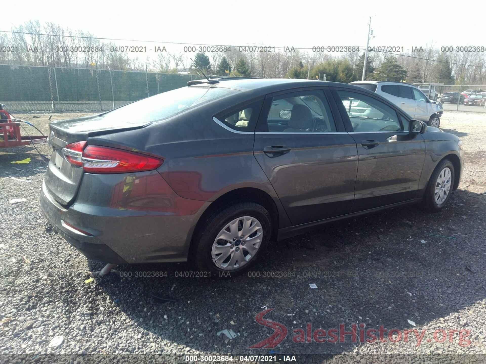 3FA6P0G75KR196292 2019 FORD FUSION