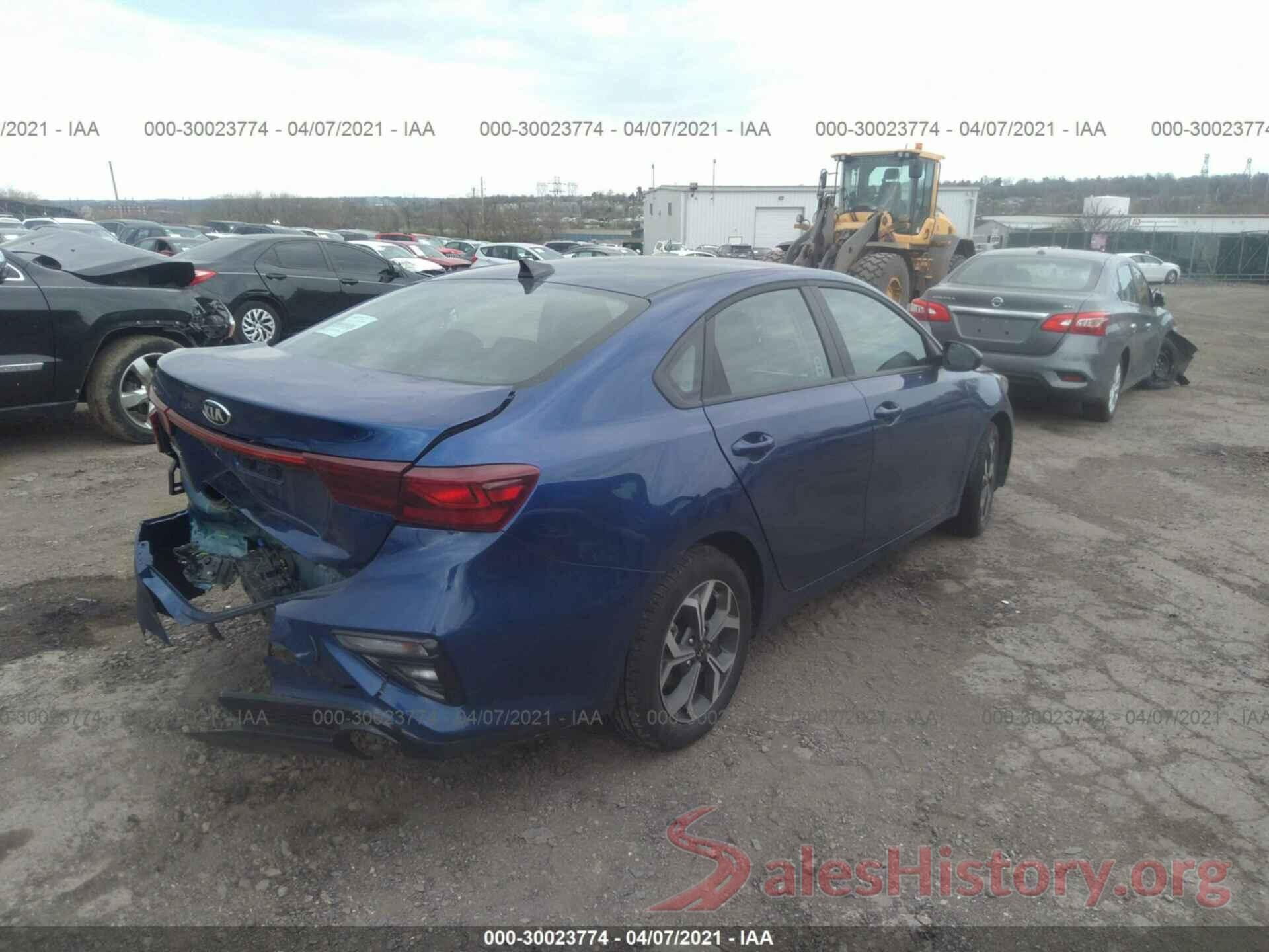 3KPF24AD3ME326224 2021 KIA FORTE