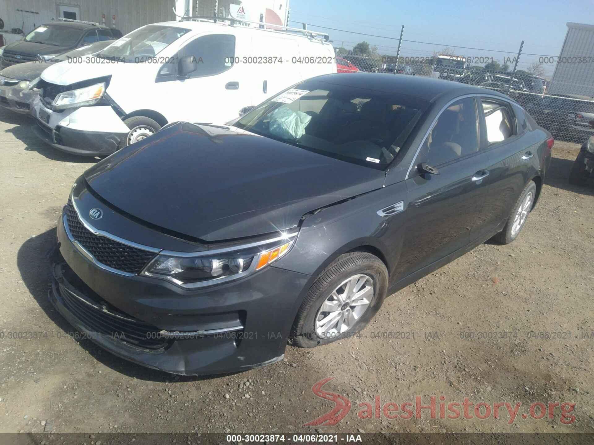 KNAGT4L30G5079473 2016 KIA OPTIMA