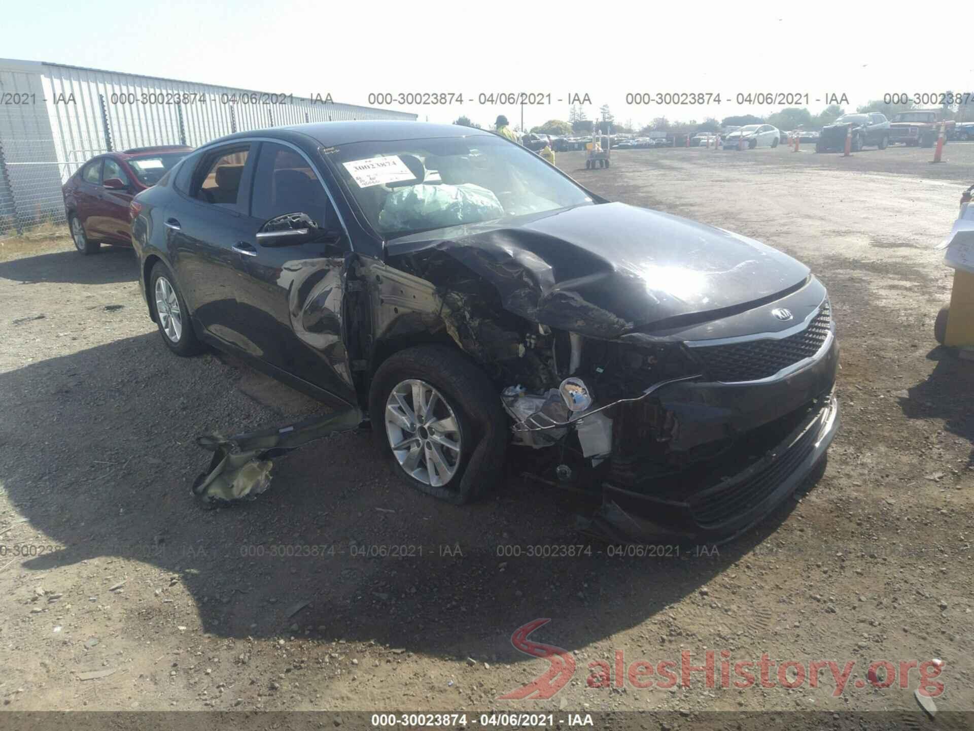 KNAGT4L30G5079473 2016 KIA OPTIMA