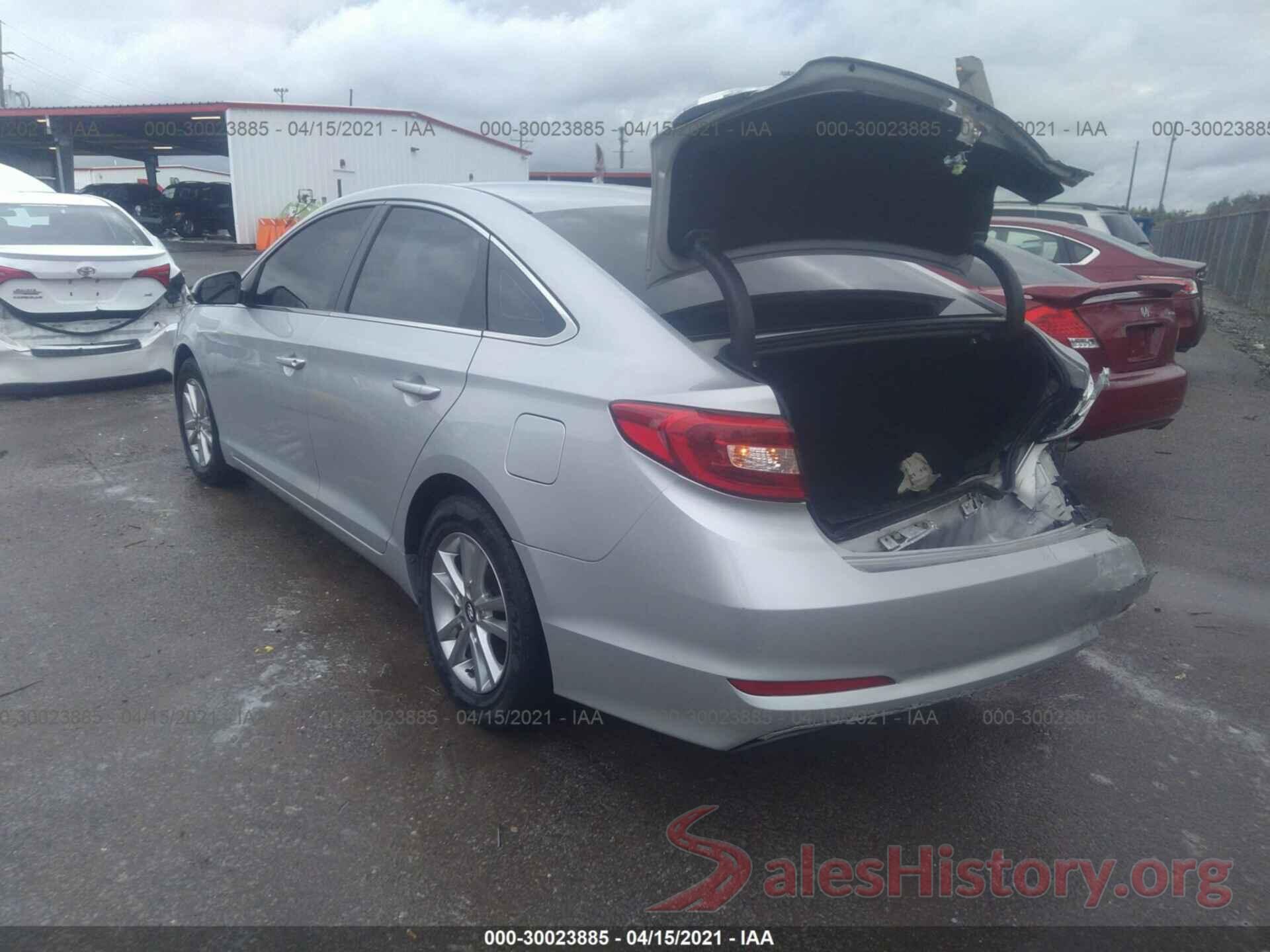 5NPE24AF0HH491002 2017 HYUNDAI SONATA