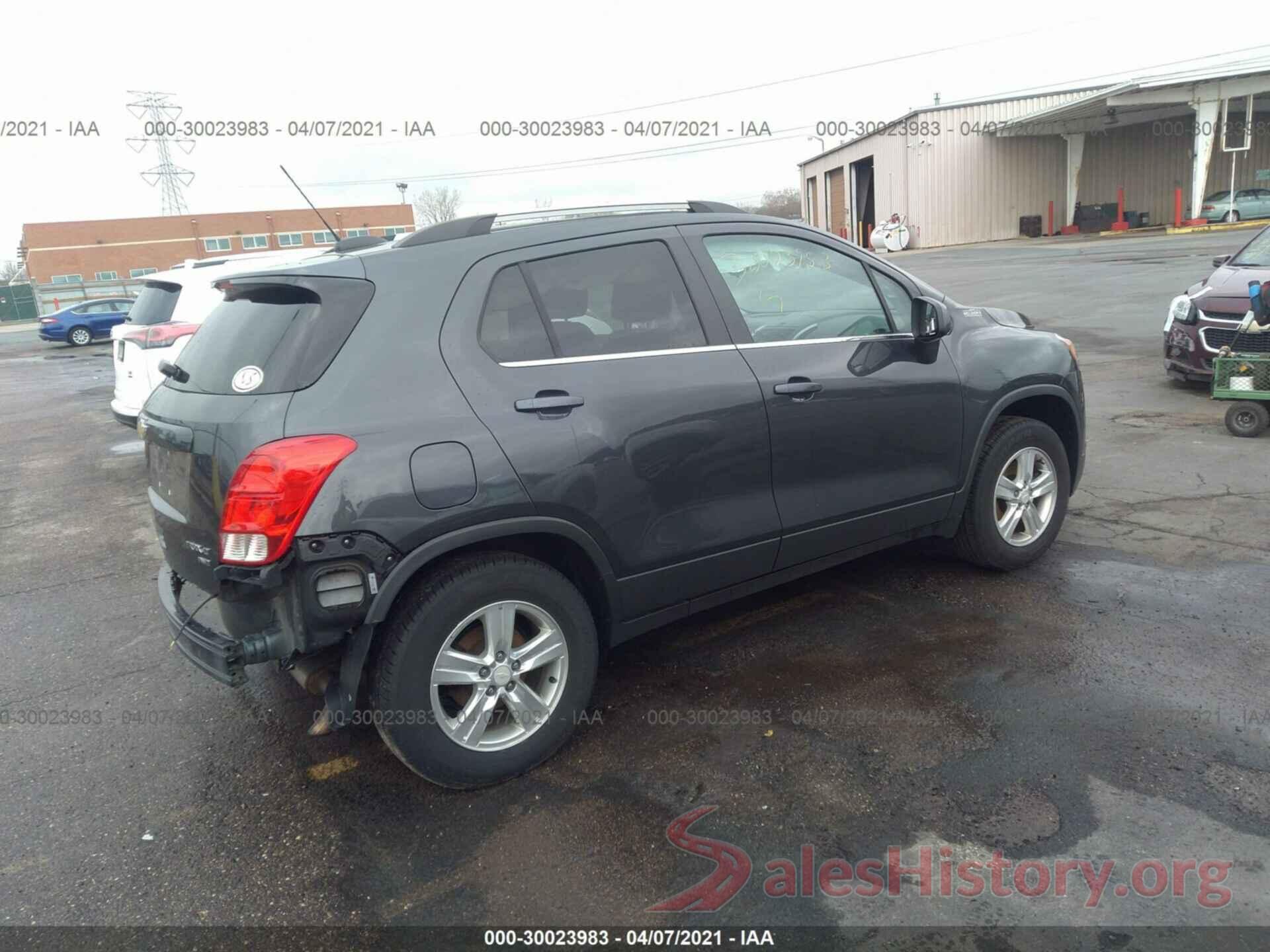 3GNCJPSB2GL152657 2016 CHEVROLET TRAX