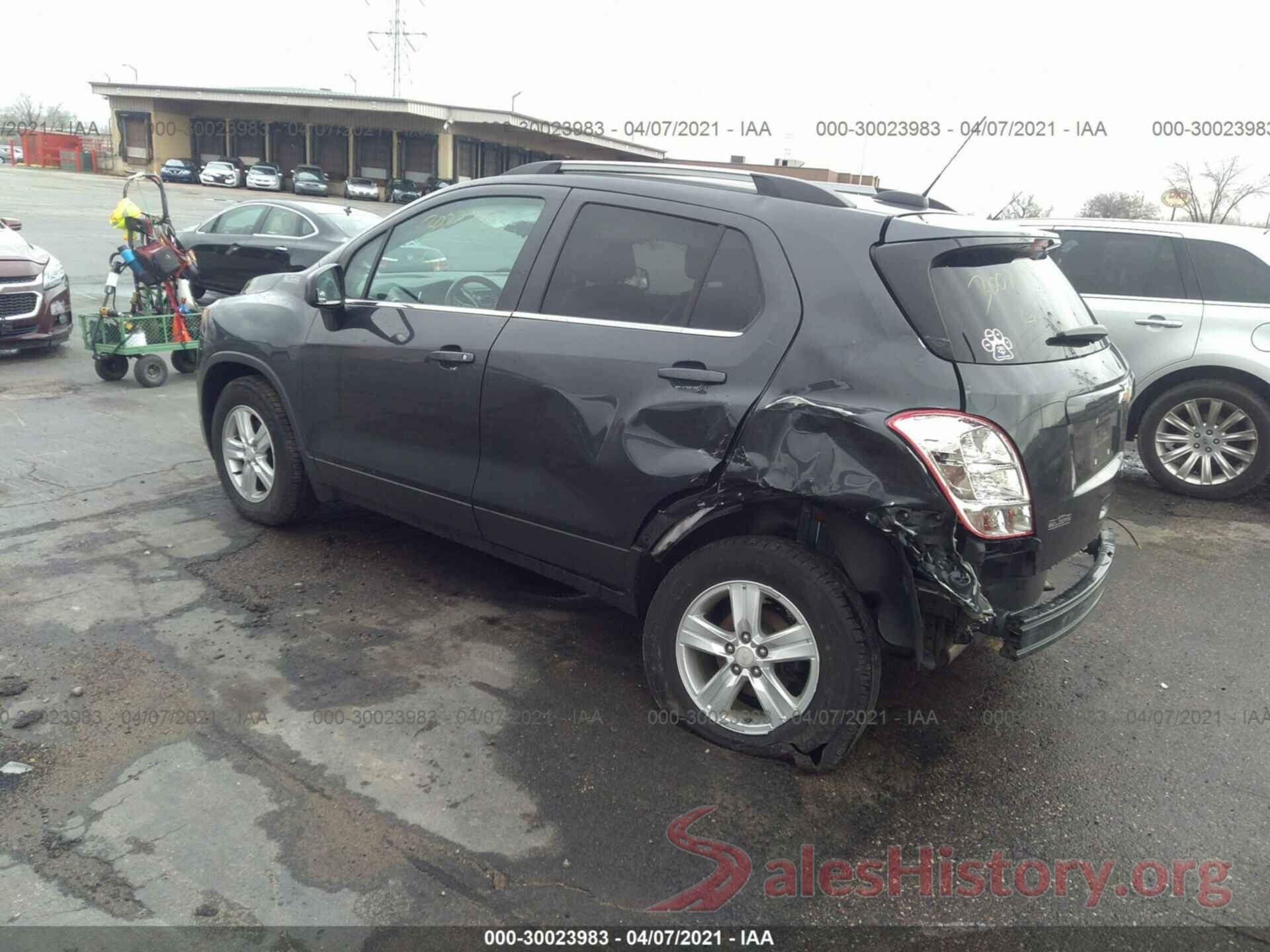 3GNCJPSB2GL152657 2016 CHEVROLET TRAX