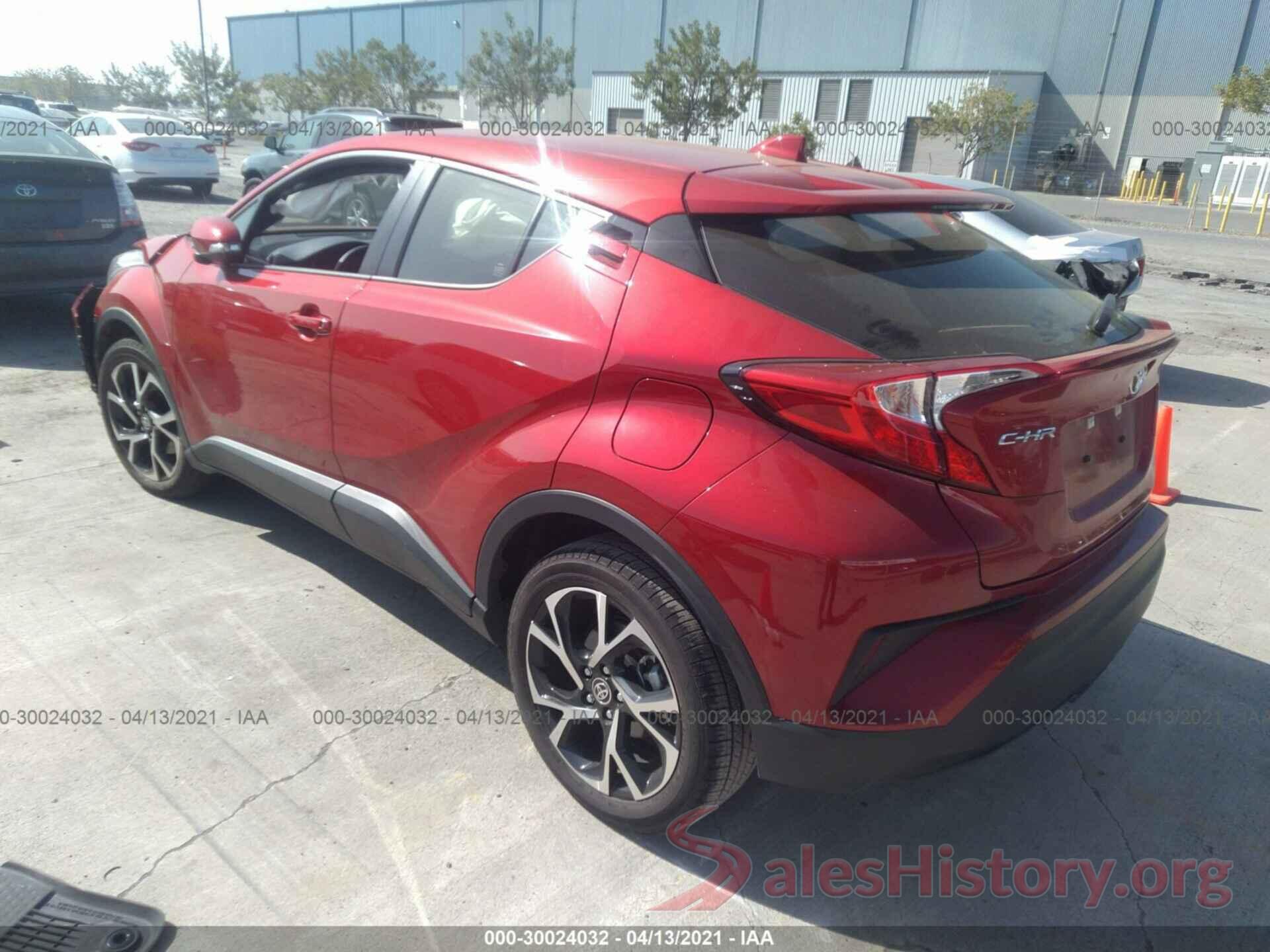 JTNKHMBX1L1080888 2020 TOYOTA C-HR