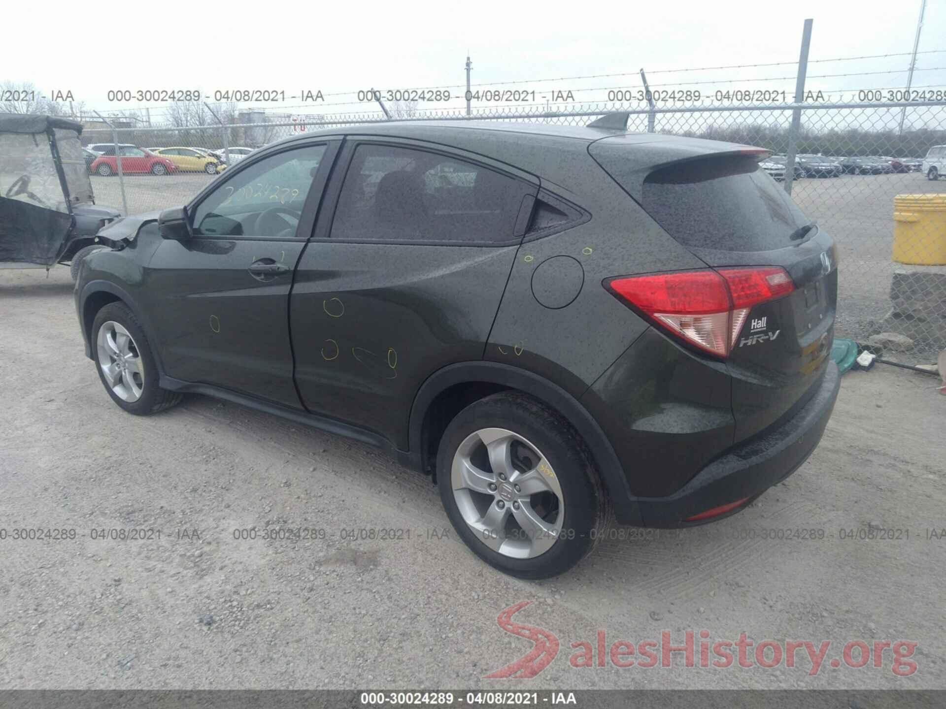 3CZRU6H53GM742425 2016 HONDA HR-V