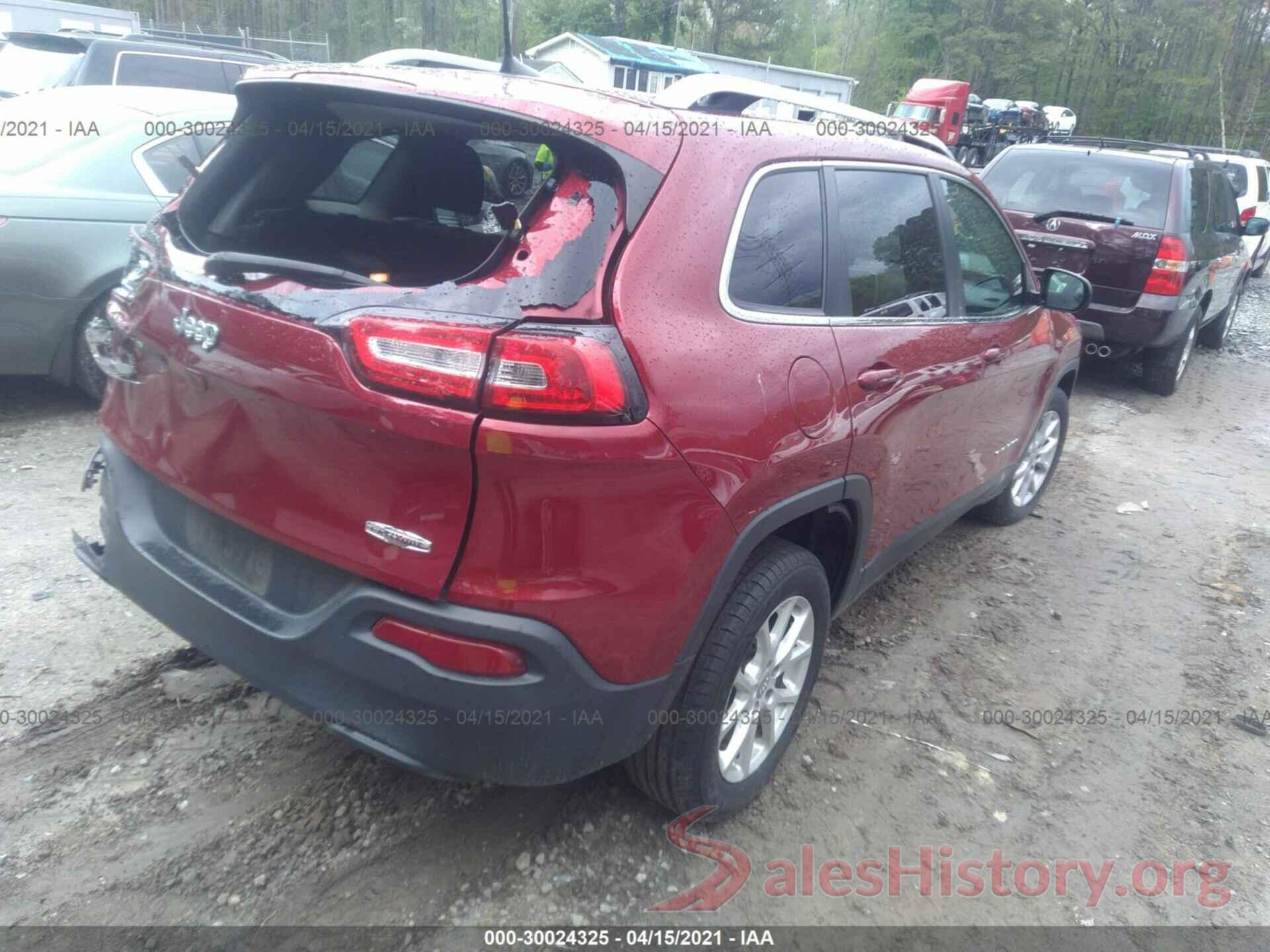 1C4PJLCB9GW370297 2016 JEEP CHEROKEE