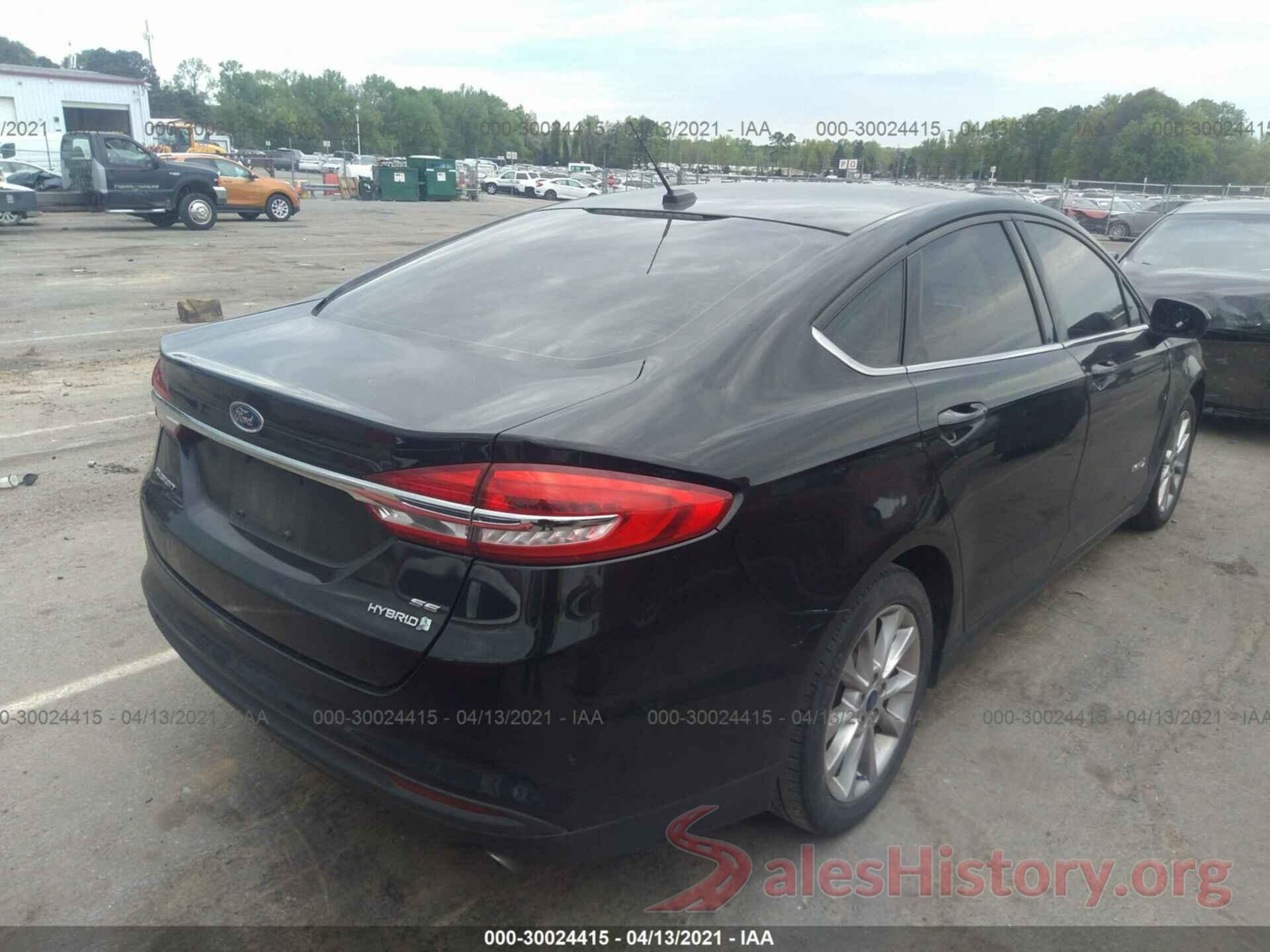 3FA6P0LU5HR265230 2017 FORD FUSION