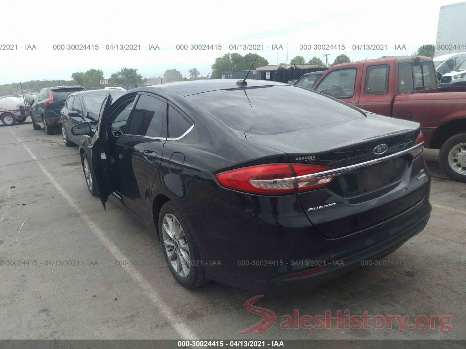 3FA6P0LU5HR265230 2017 FORD FUSION