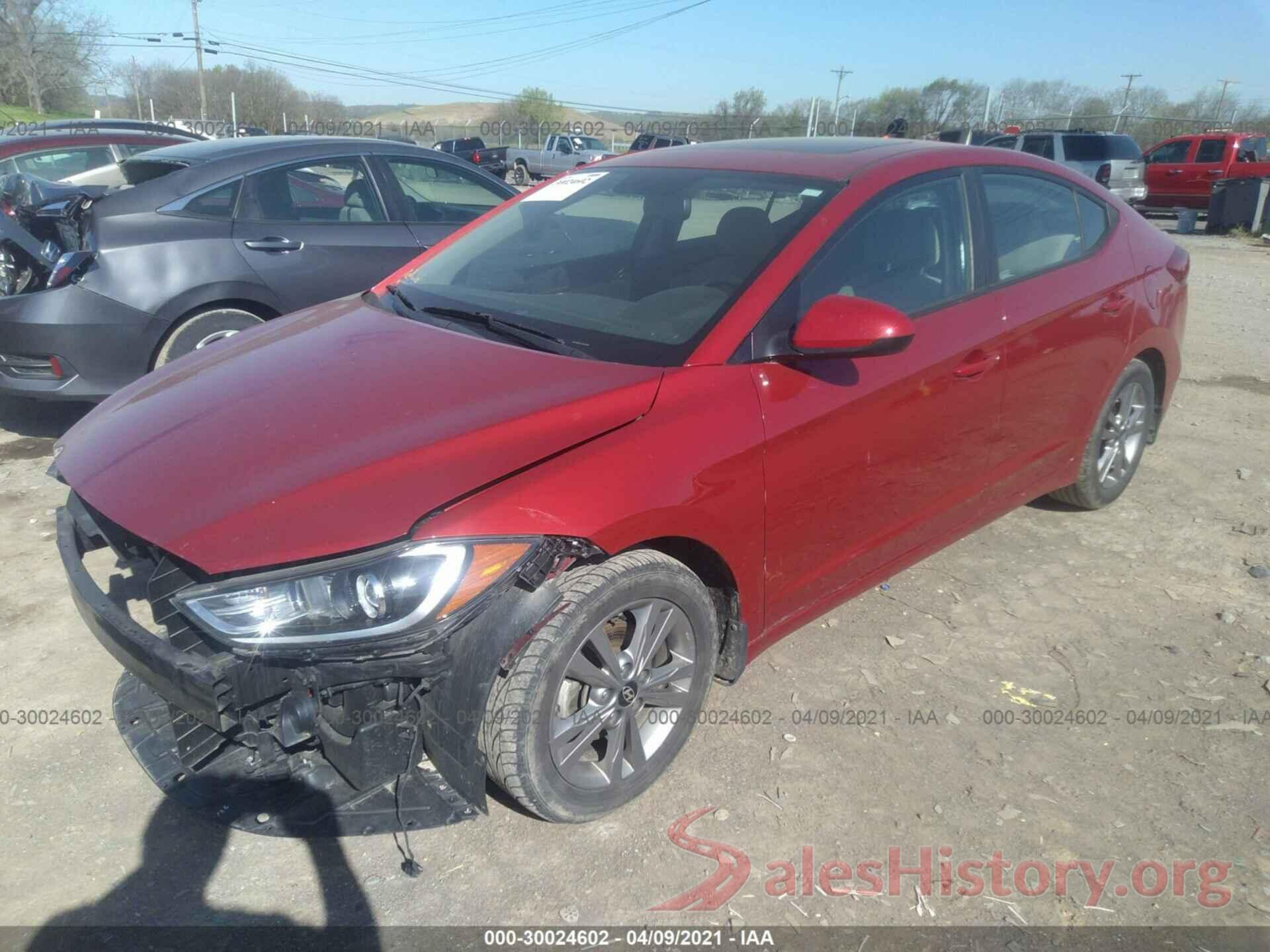 KMHD84LF1HU410162 2017 HYUNDAI ELANTRA