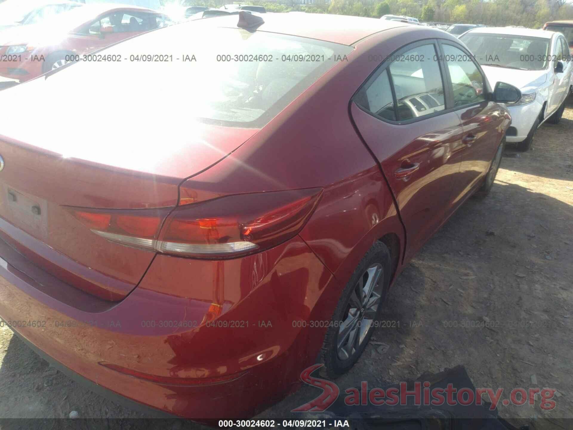 KMHD84LF1HU410162 2017 HYUNDAI ELANTRA